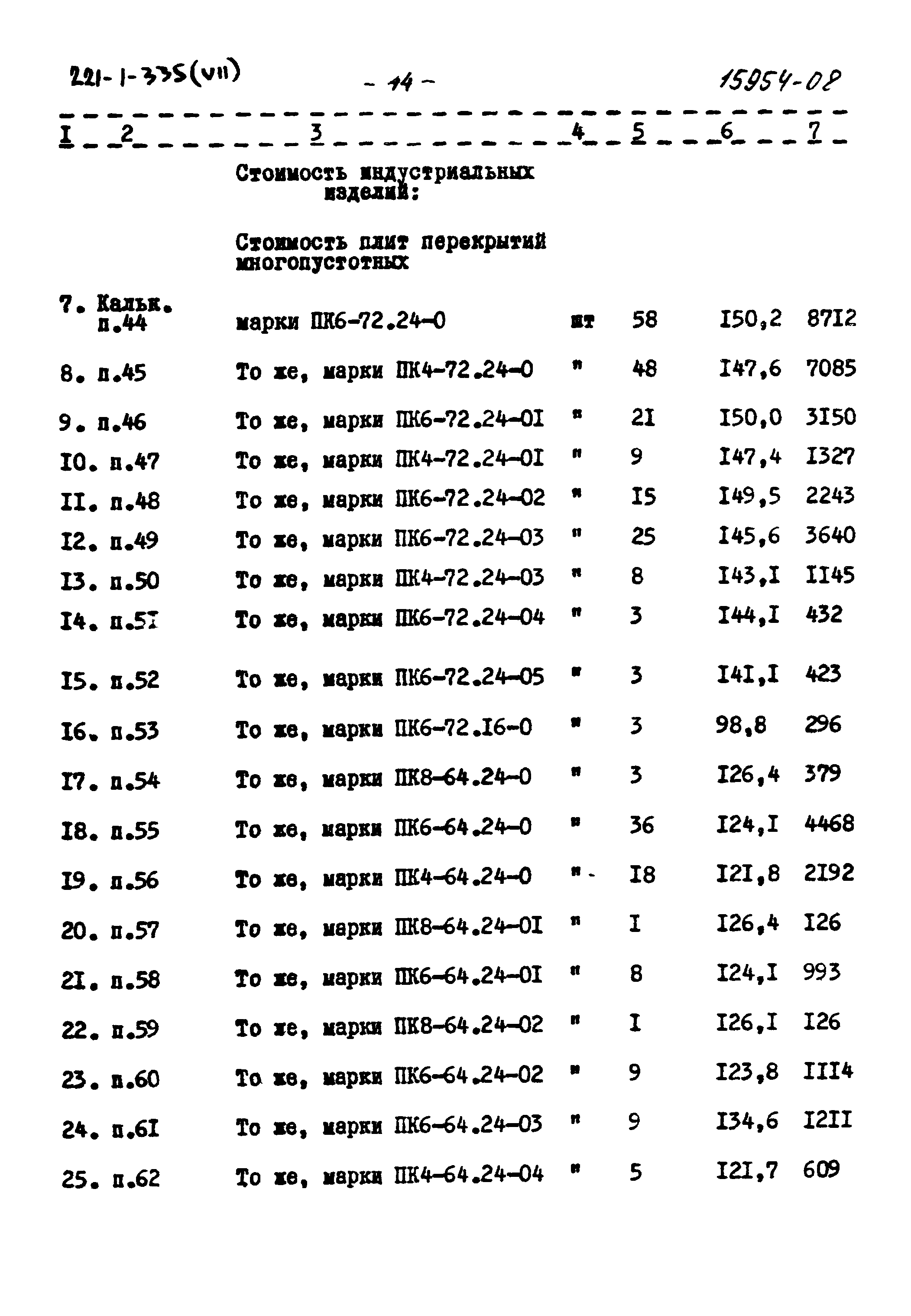 Типовой проект 221-1-335