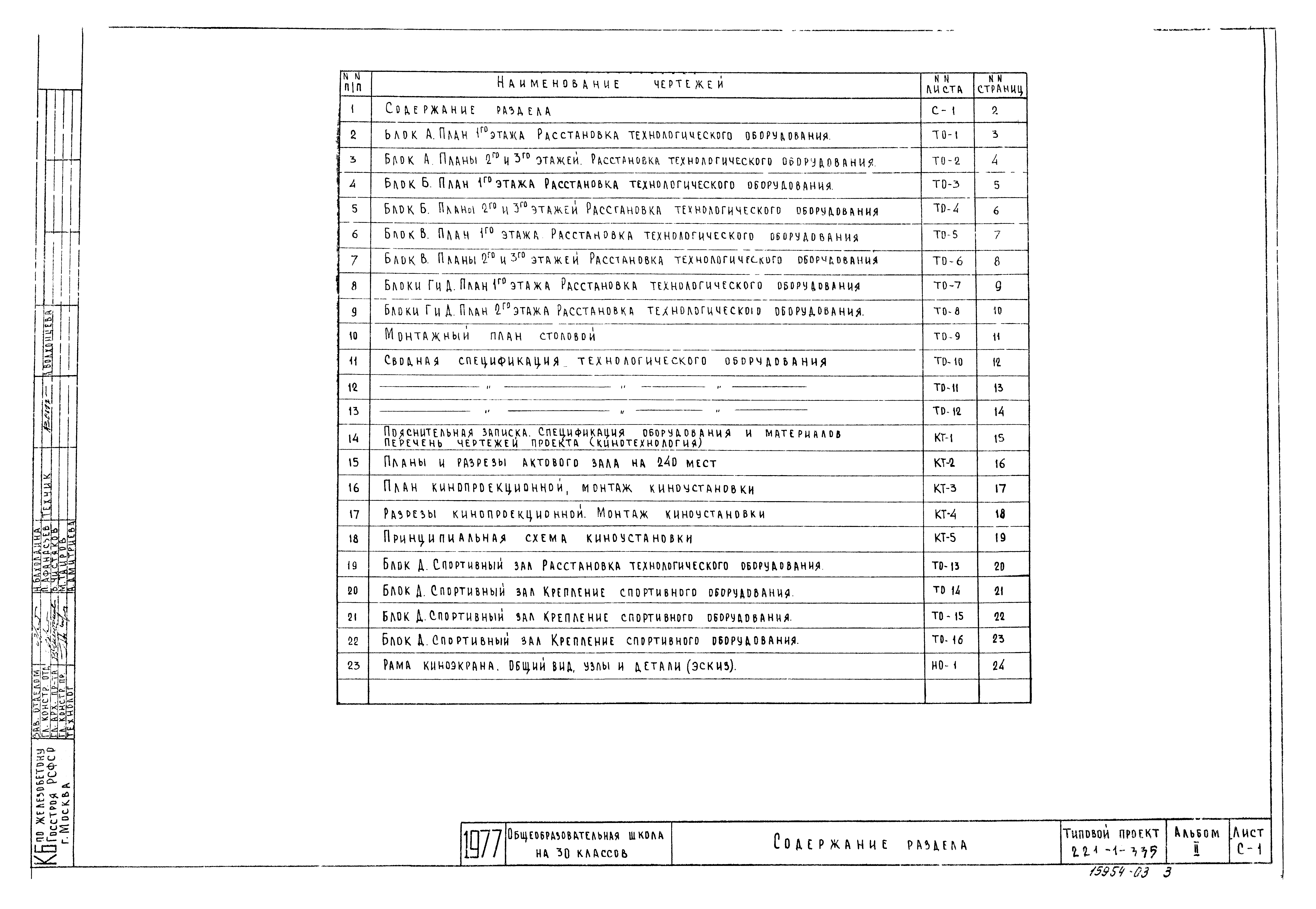 Типовой проект 221-1-335
