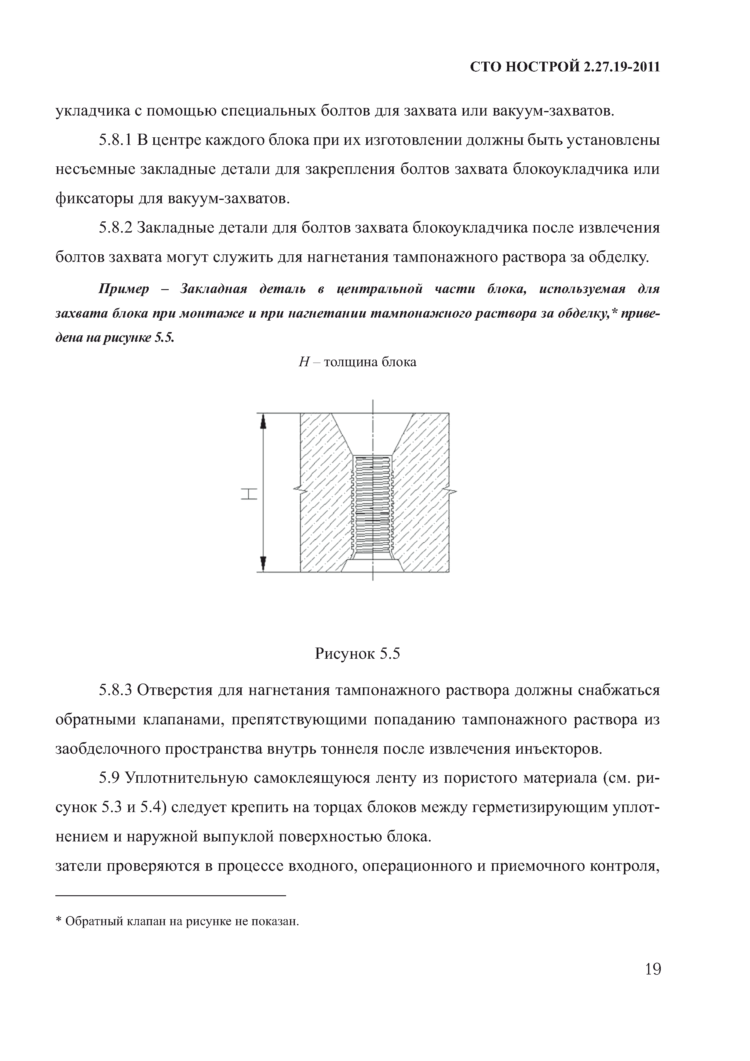 СТО НОСТРОЙ 2.27.19-2011