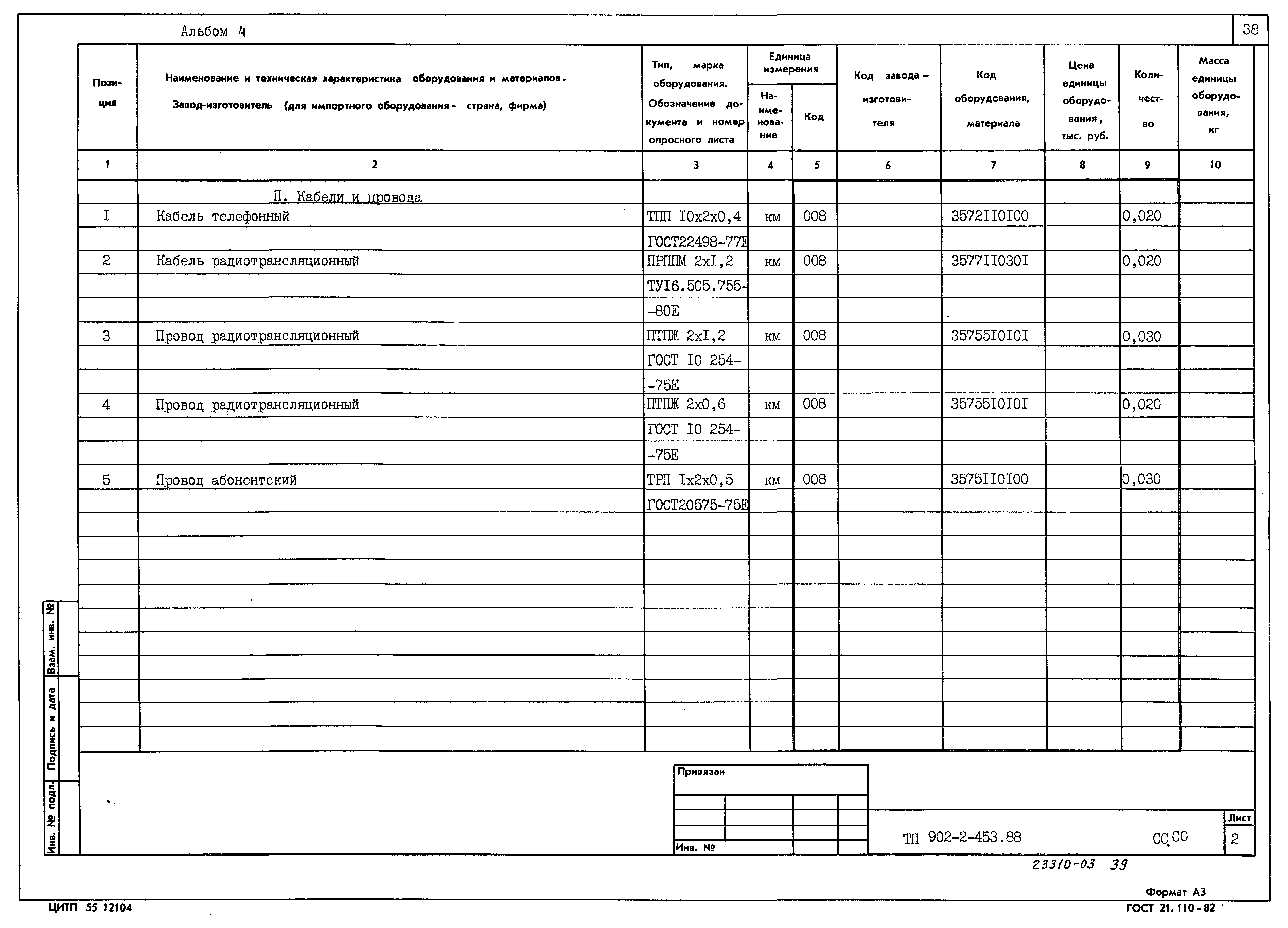Типовой проект 902-2-453.88