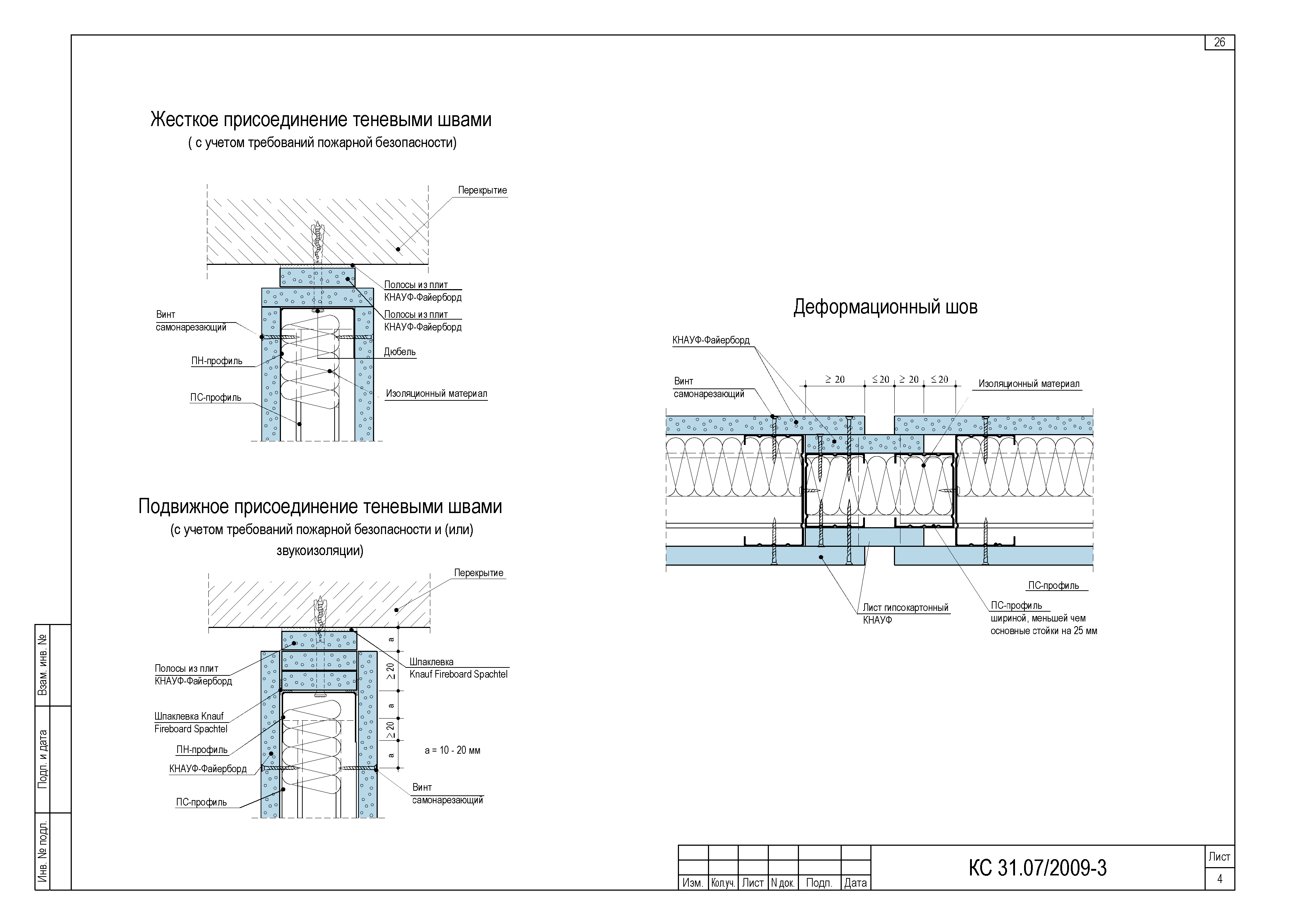 Шифр КС 31.07/2009