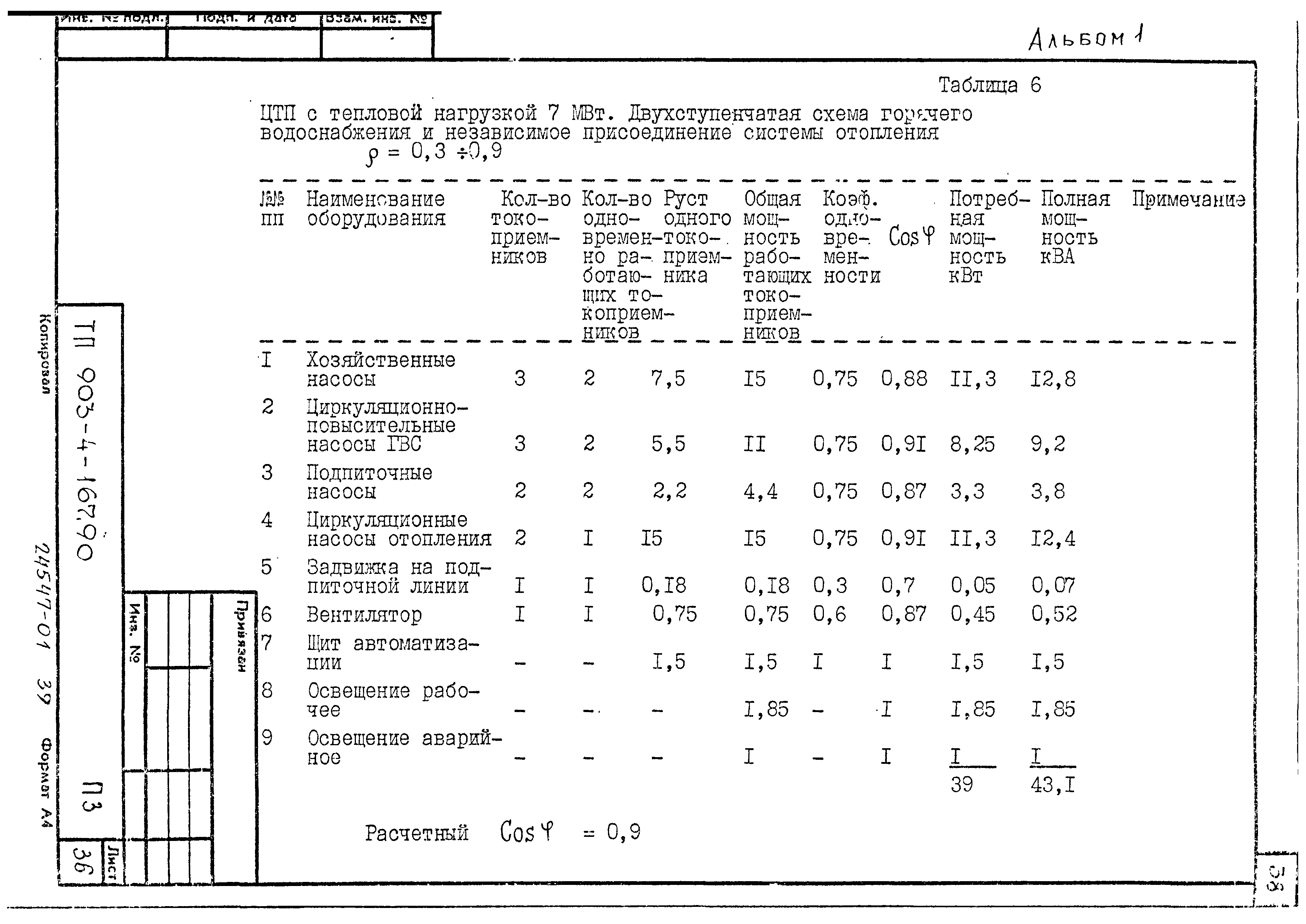 Типовой проект 903-4-169.90