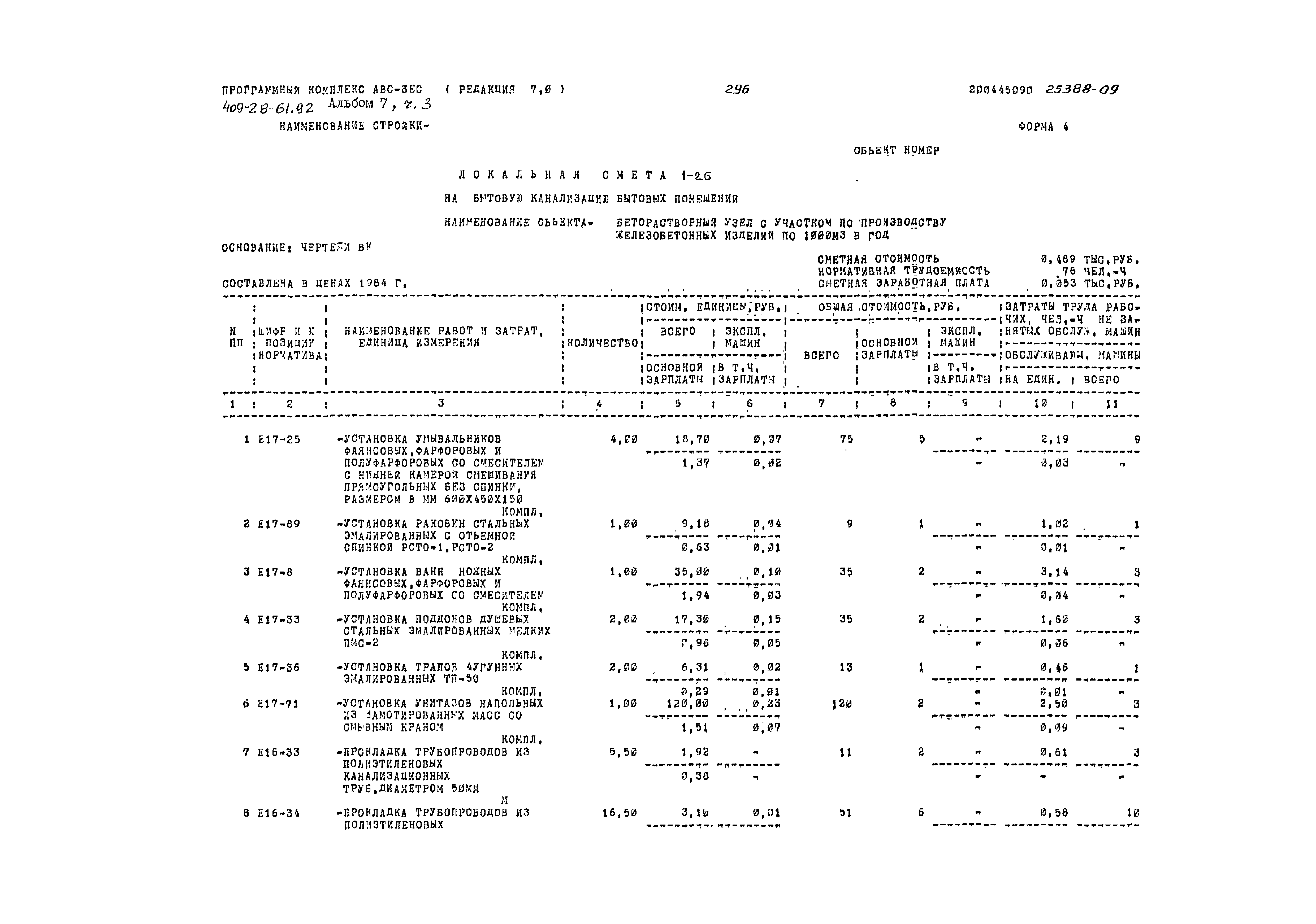 Типовой проект 409-28-61.92