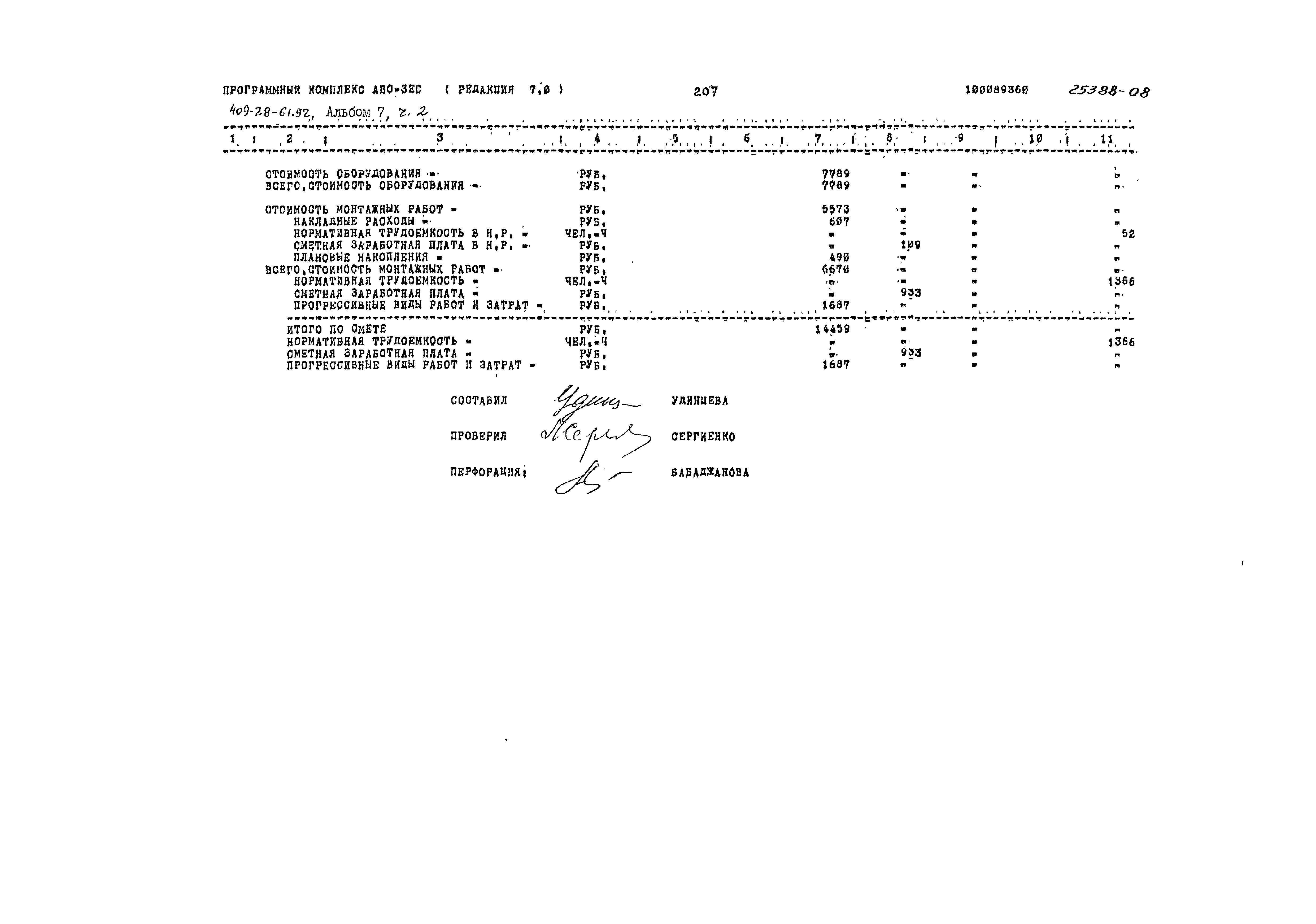 Типовой проект 409-28-61.92