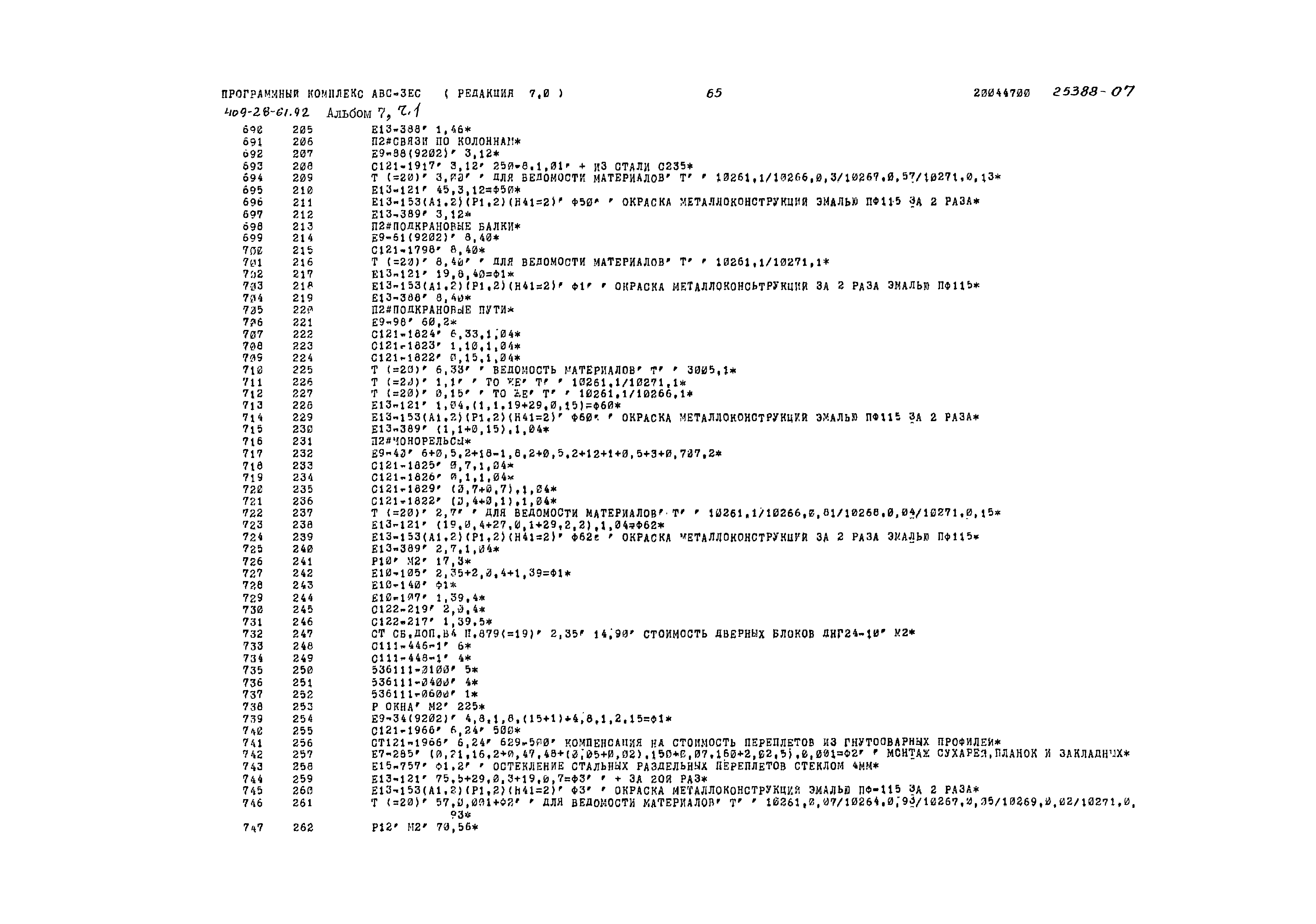 Типовой проект 409-28-61.92