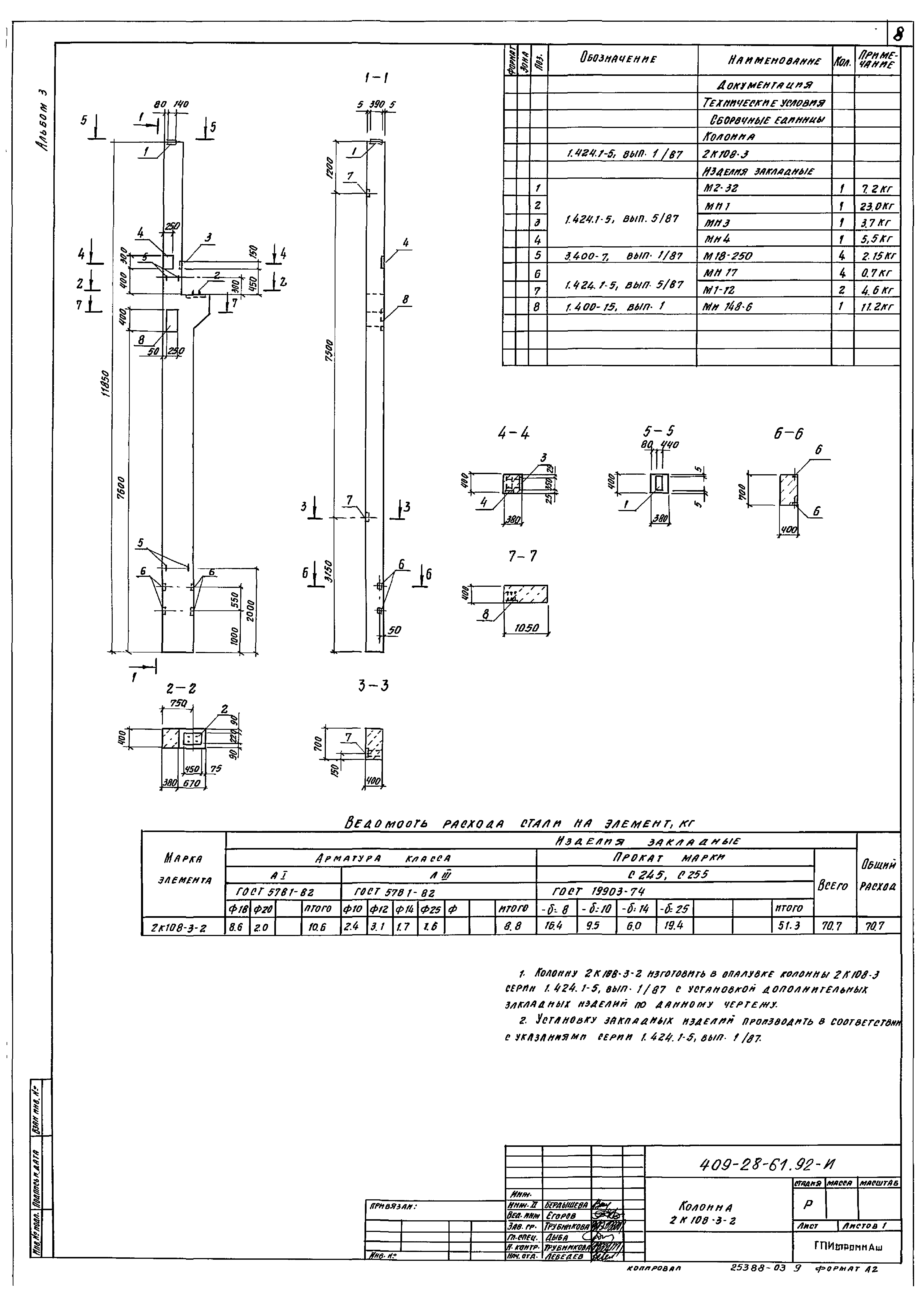 Типовой проект 409-28-61.92