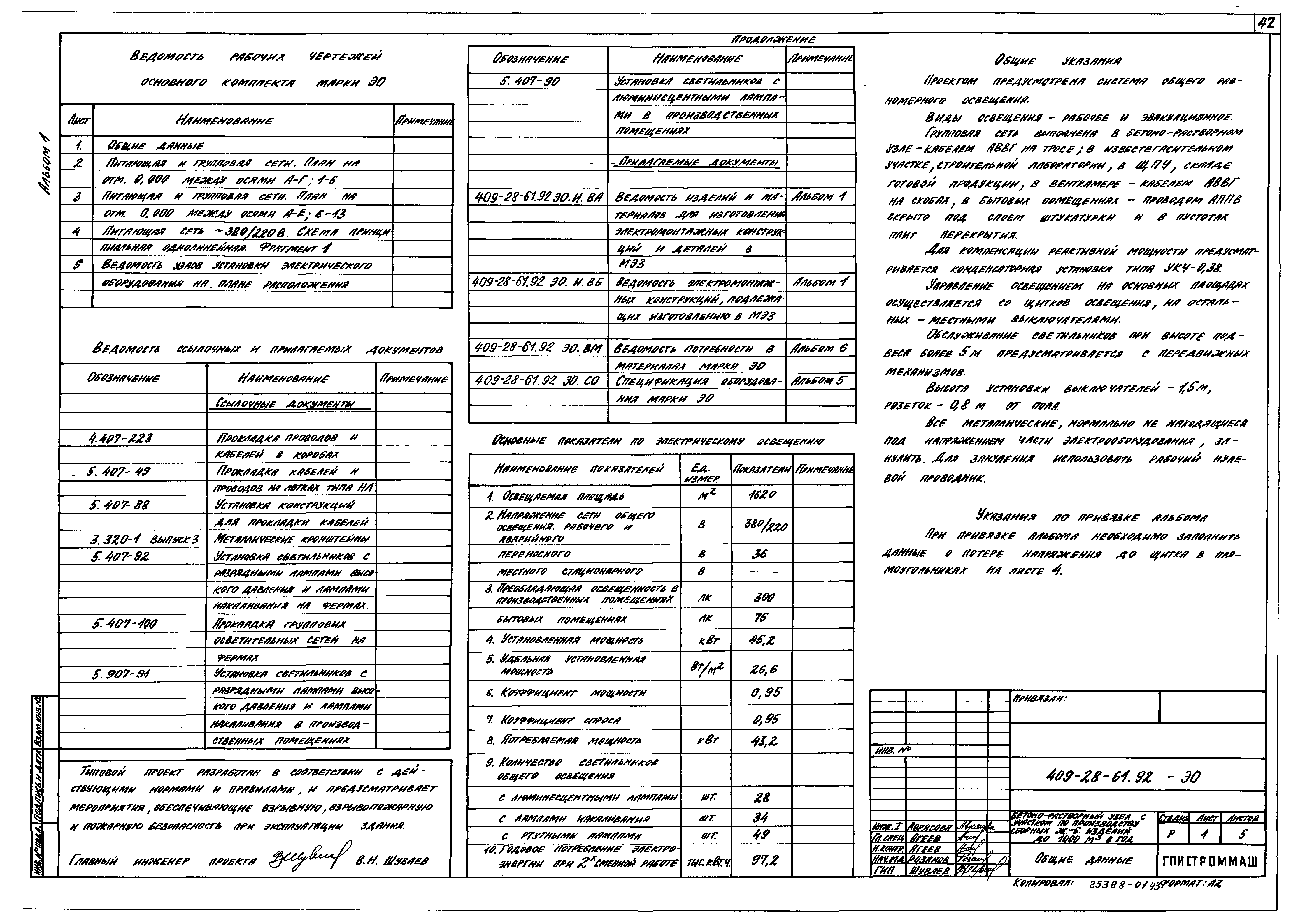 Типовой проект 409-28-61.92