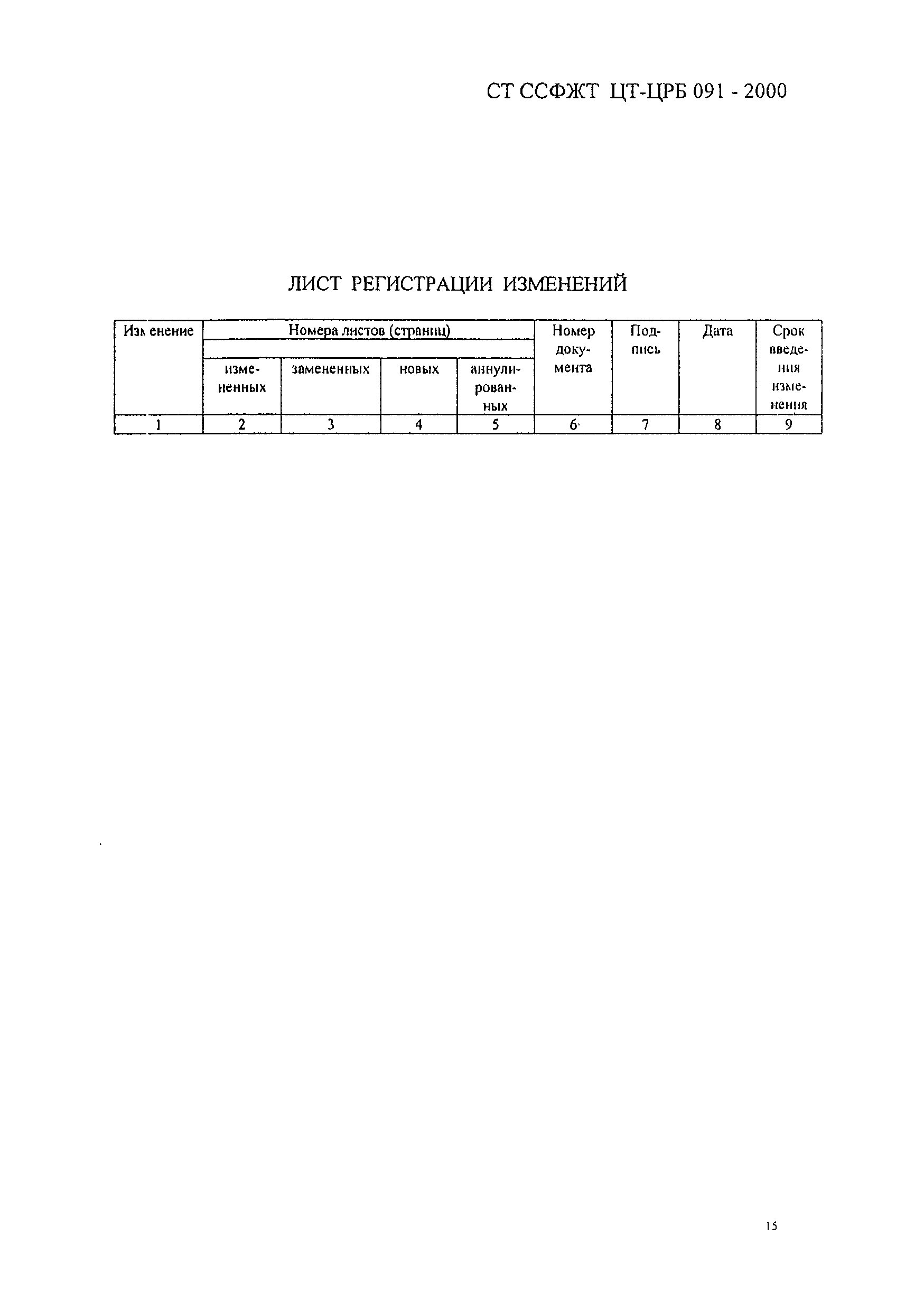 СТ ССФЖТ ЦТ-ЦРБ 091-2000