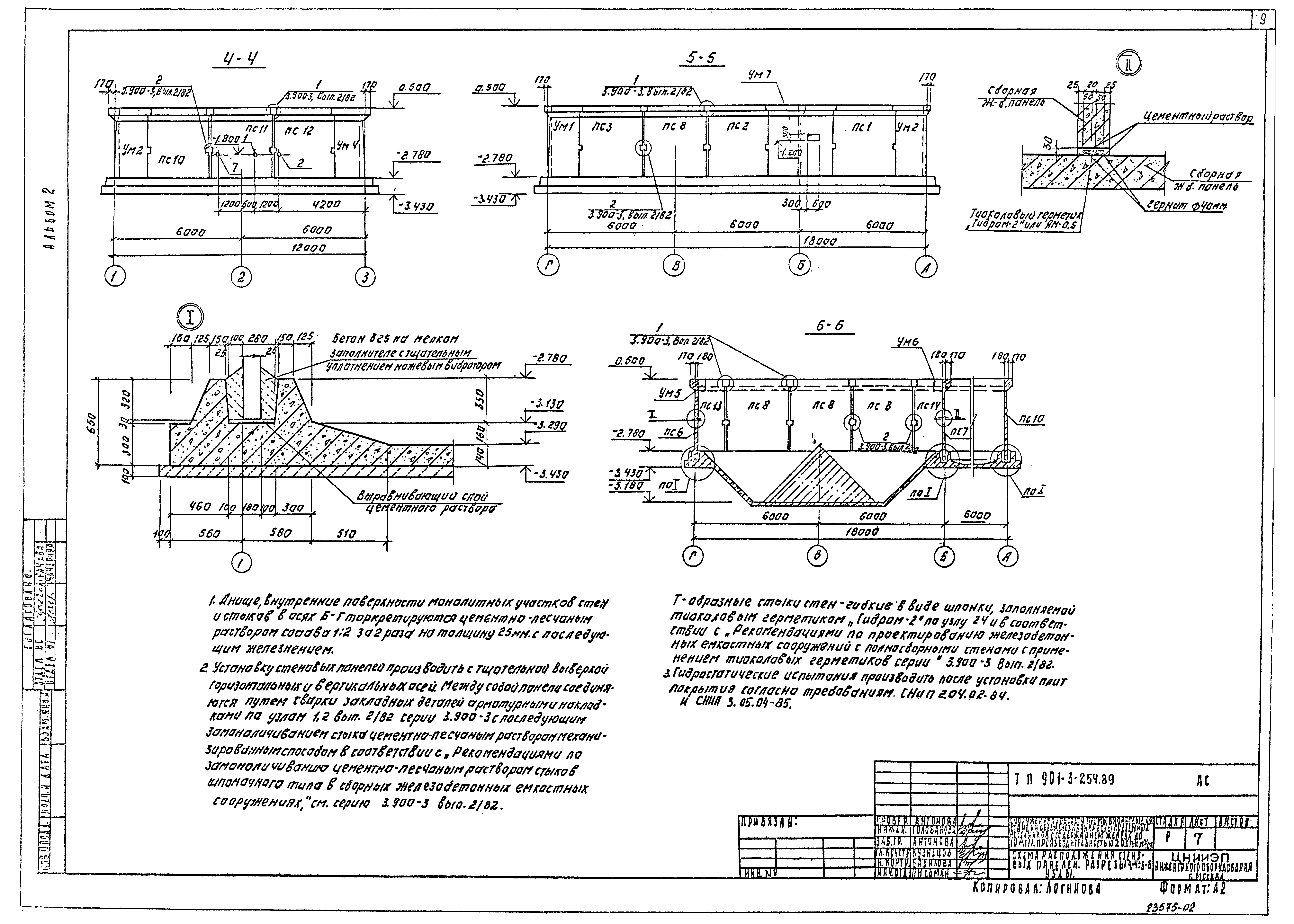 Типовой проект 901-3-254.89