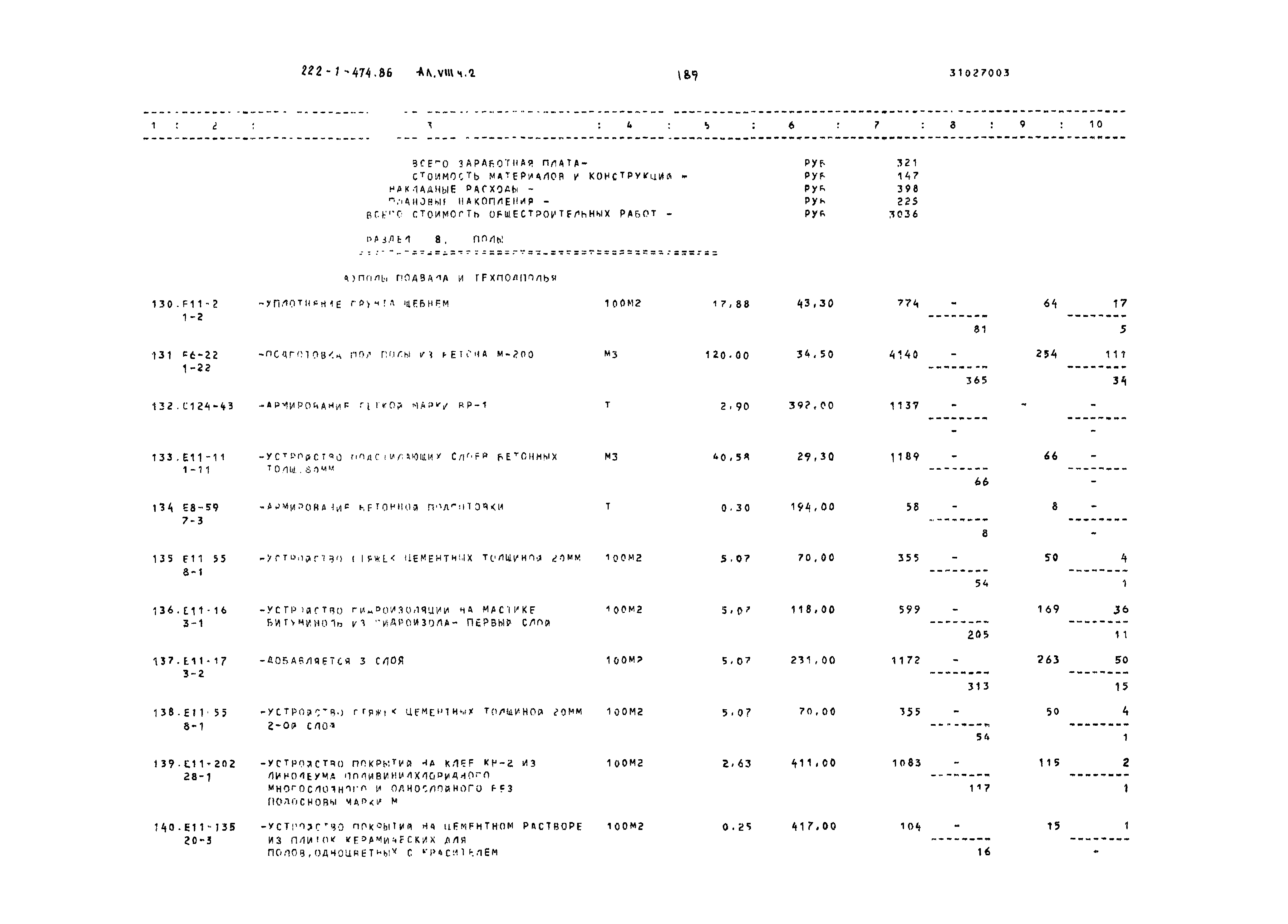 Типовой проект 222-1-474.86