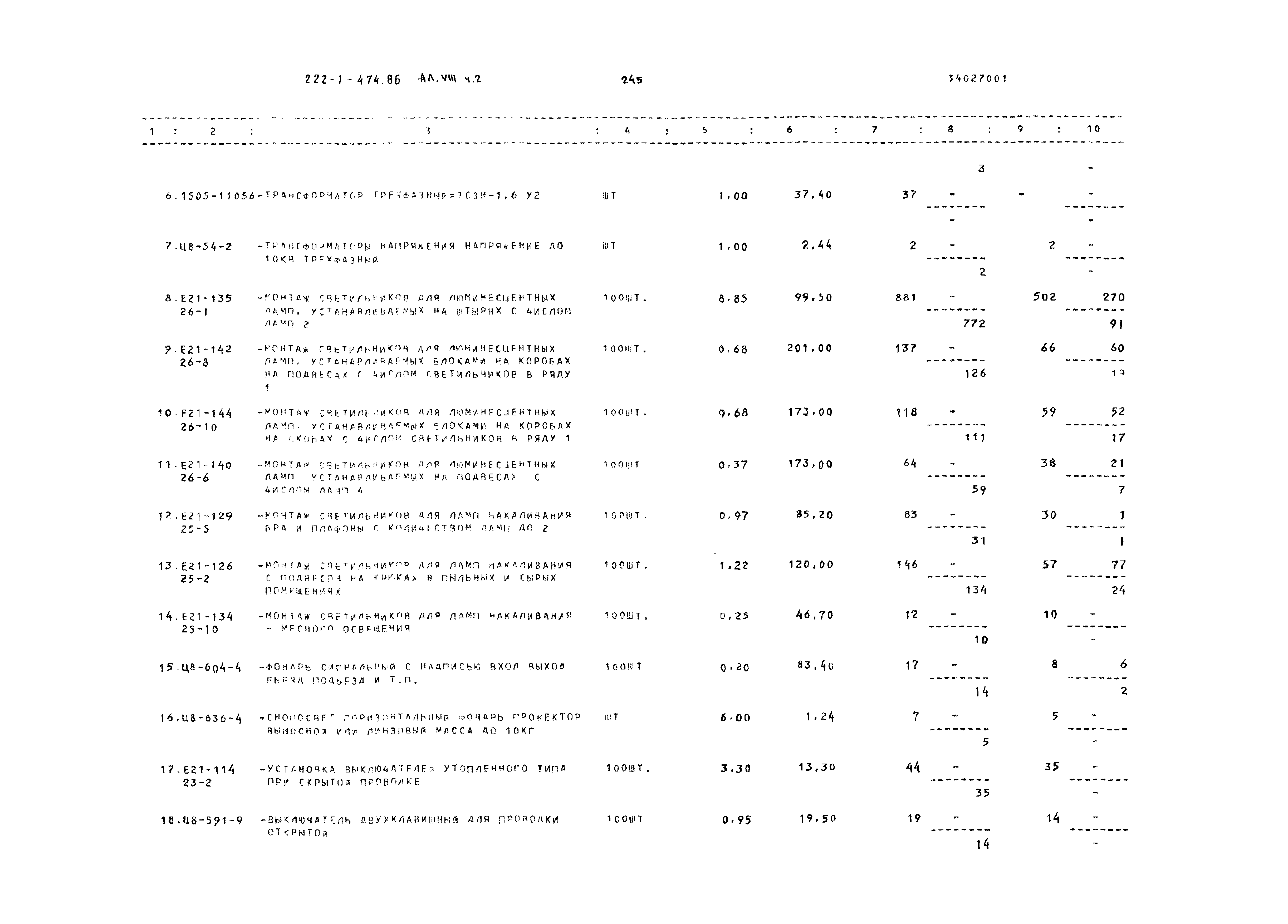 Типовой проект 222-1-474.86