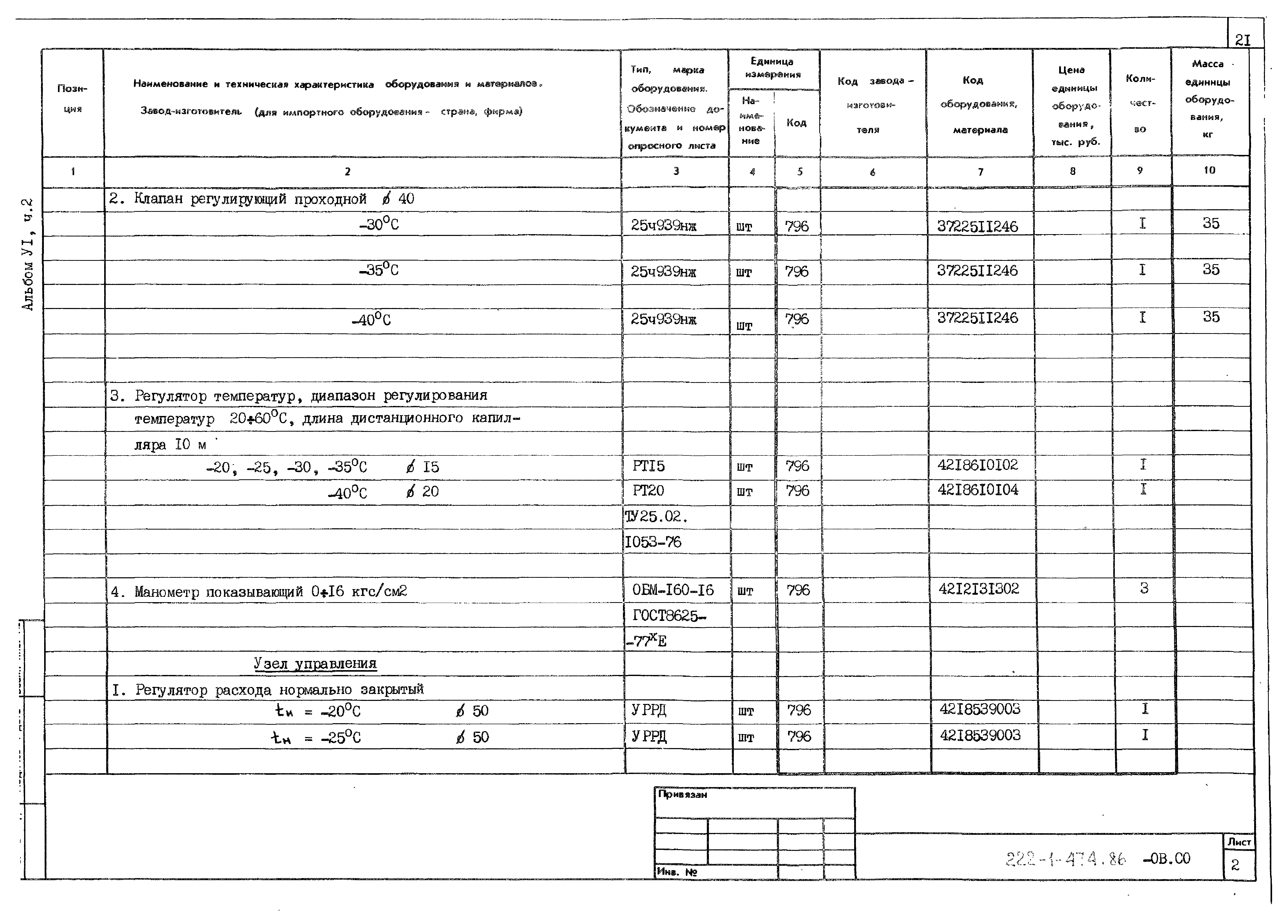 Типовой проект 222-1-474.86