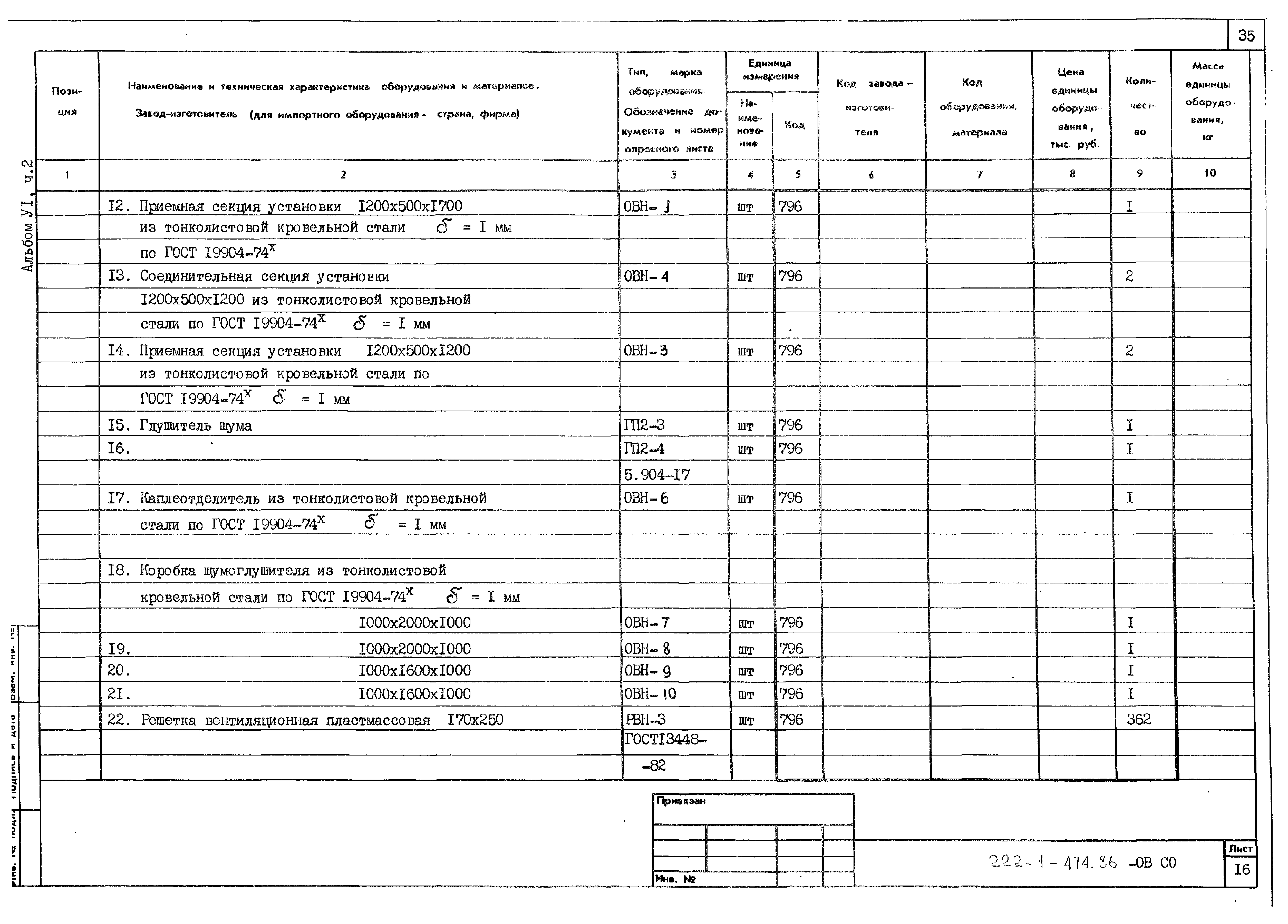 Типовой проект 222-1-474.86