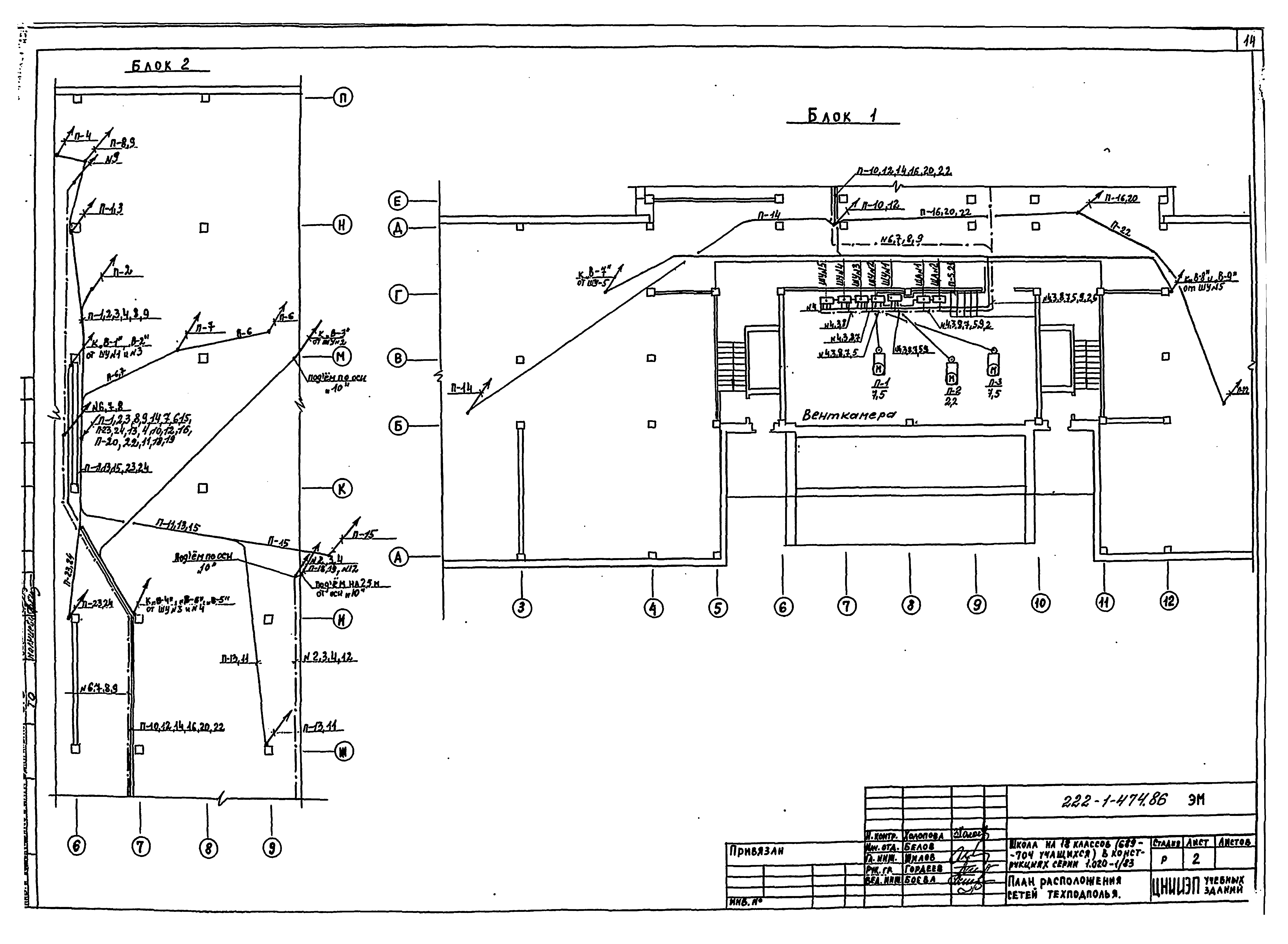 Типовой проект 222-1-474.86