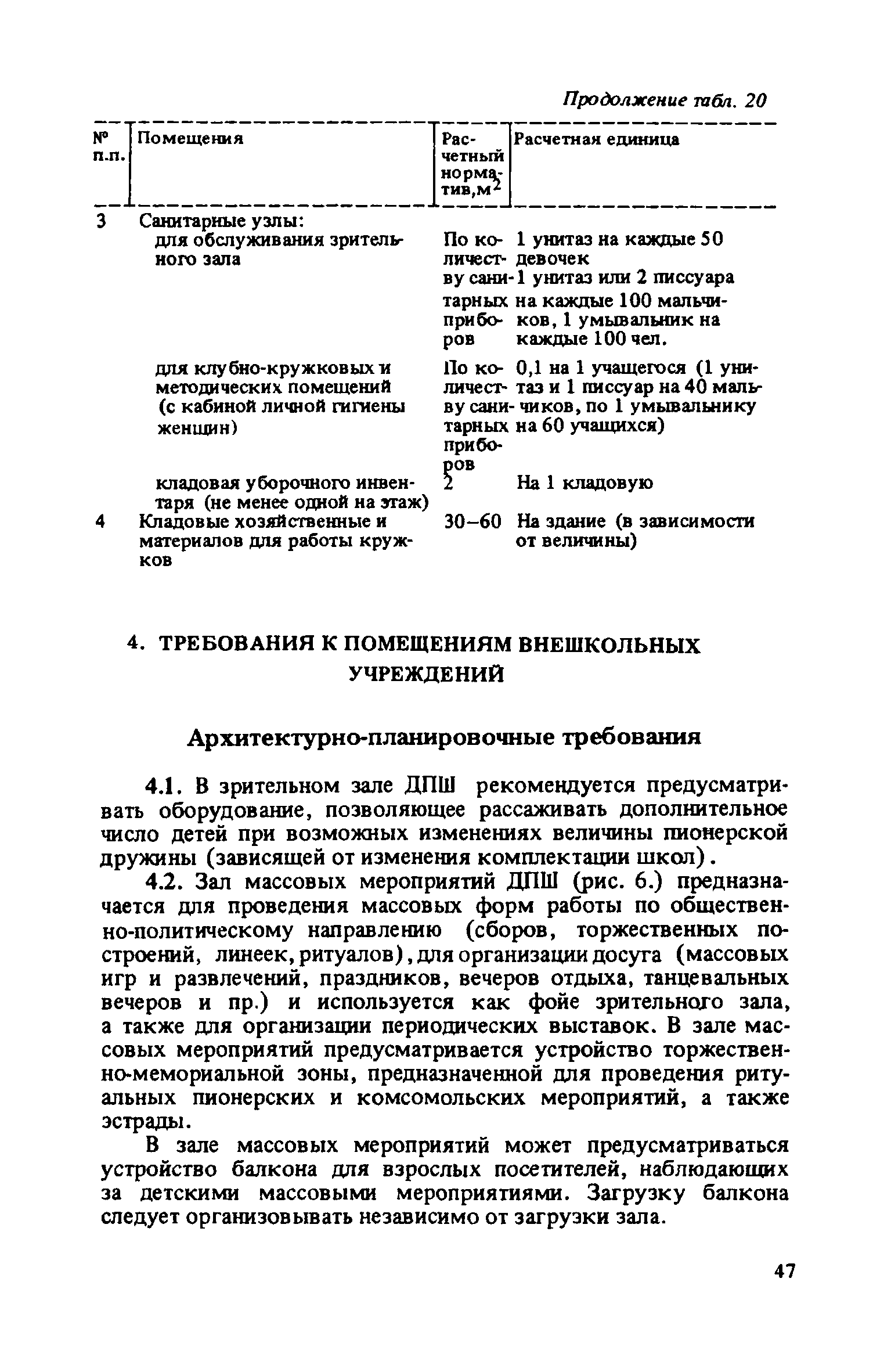 Скачать Рекомендации по проектированию внешкольных учреждений - Домов  пионеров и школьников (ДПШ), станций юных техников (СЮТ) и станций юных  натуралистов (СЮН)