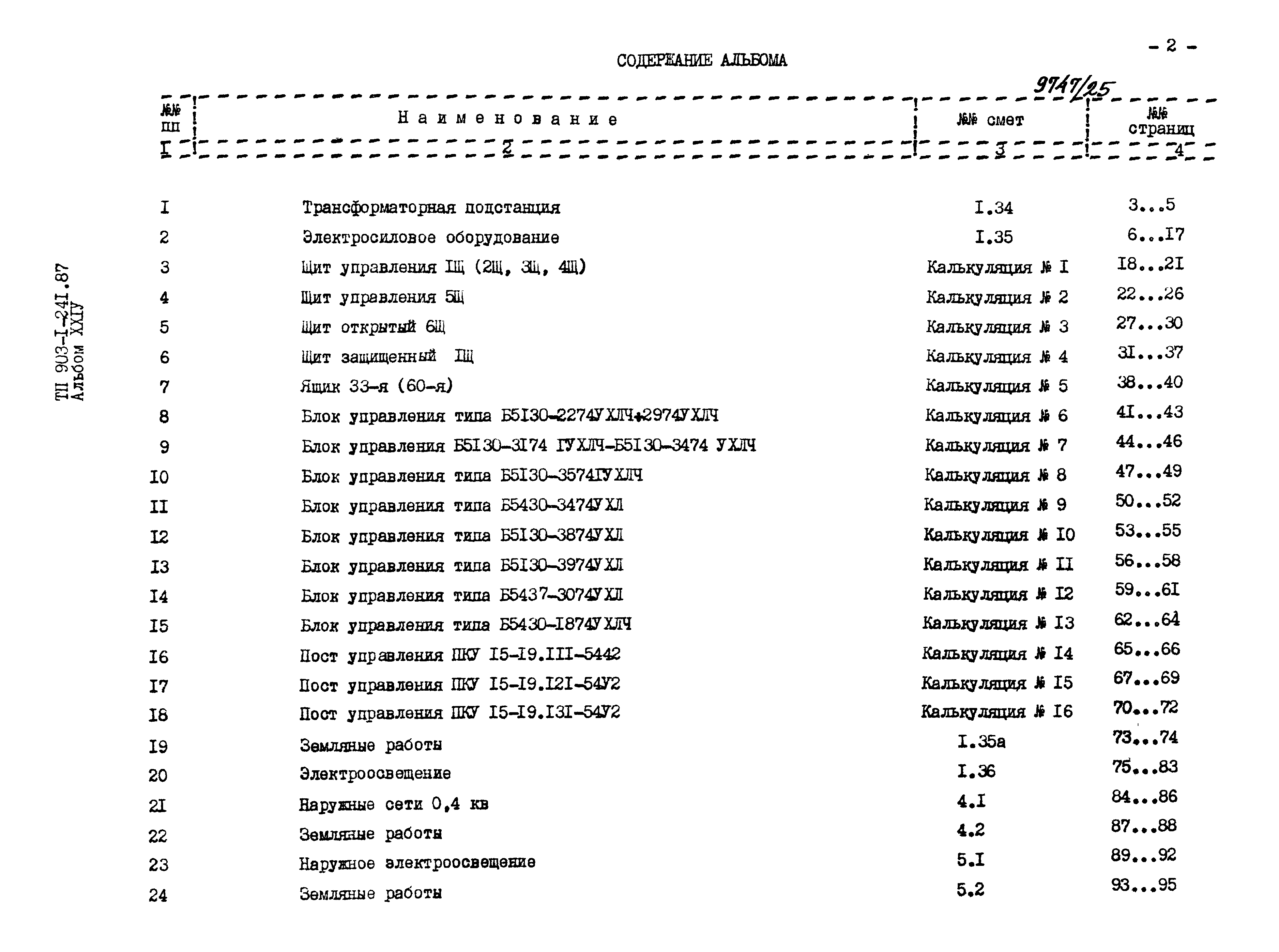 Типовой проект 903-1-241.87