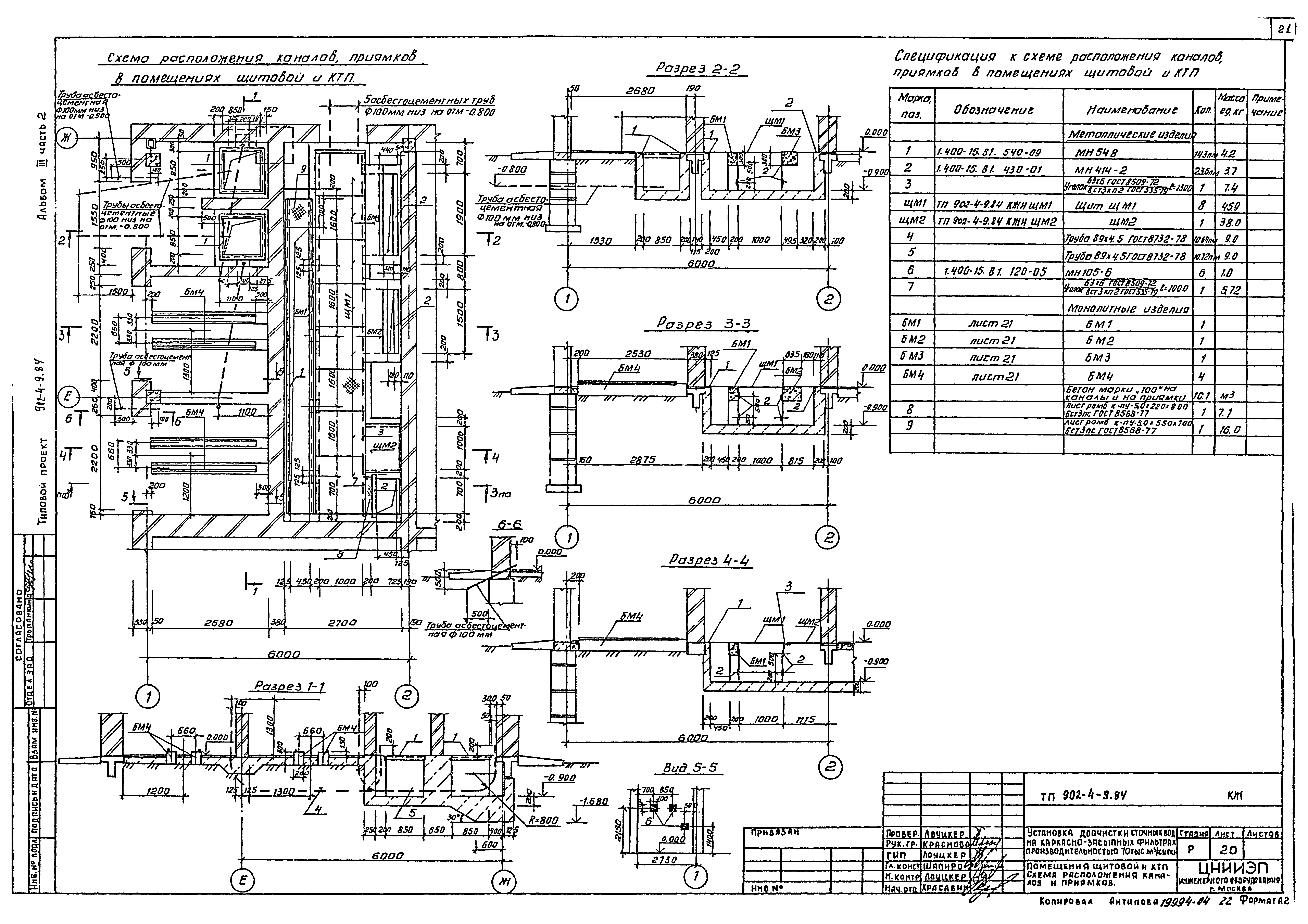 Типовой проект 902-4-9.84