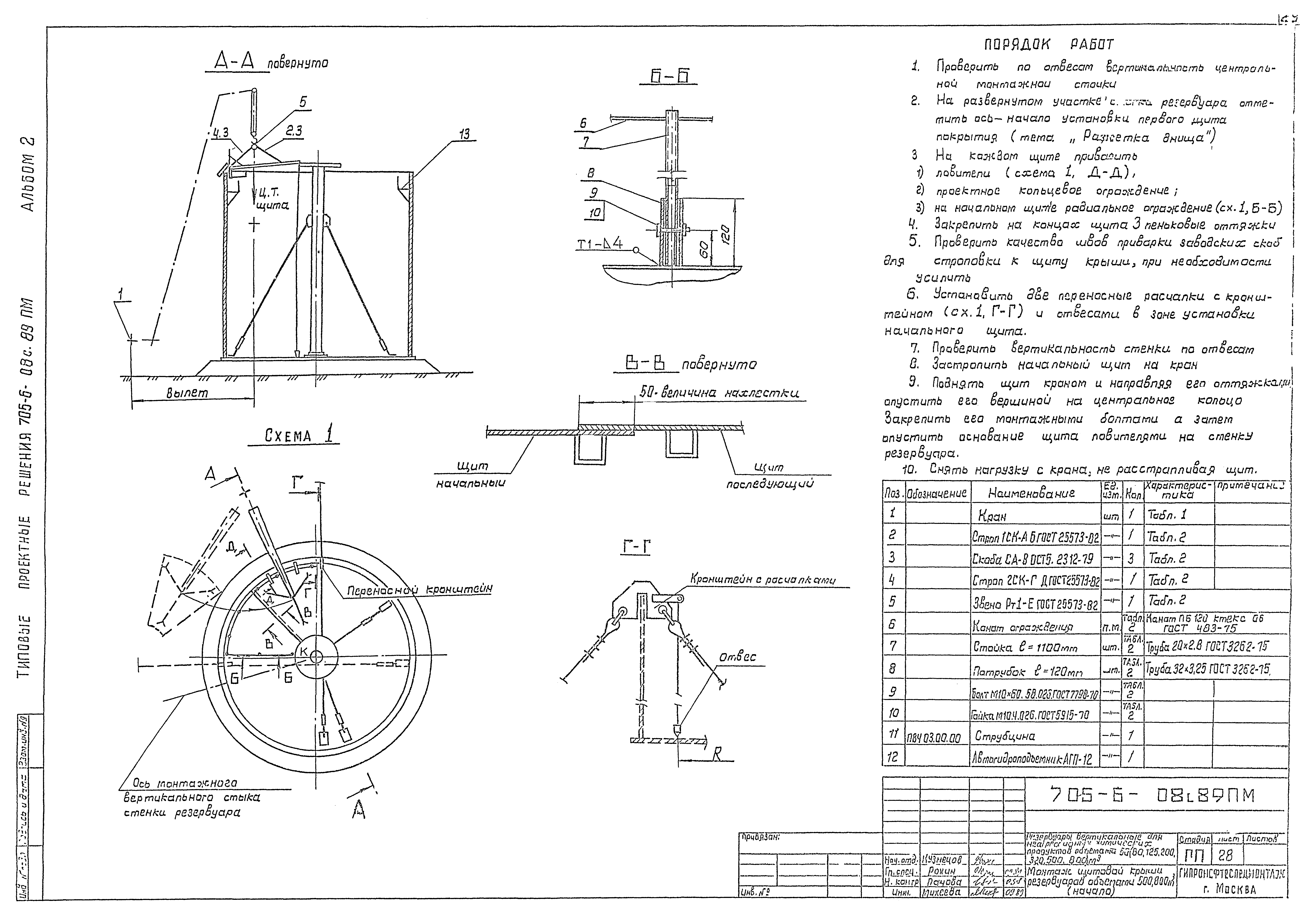 Типовые проектные решения 705-6-08с.89