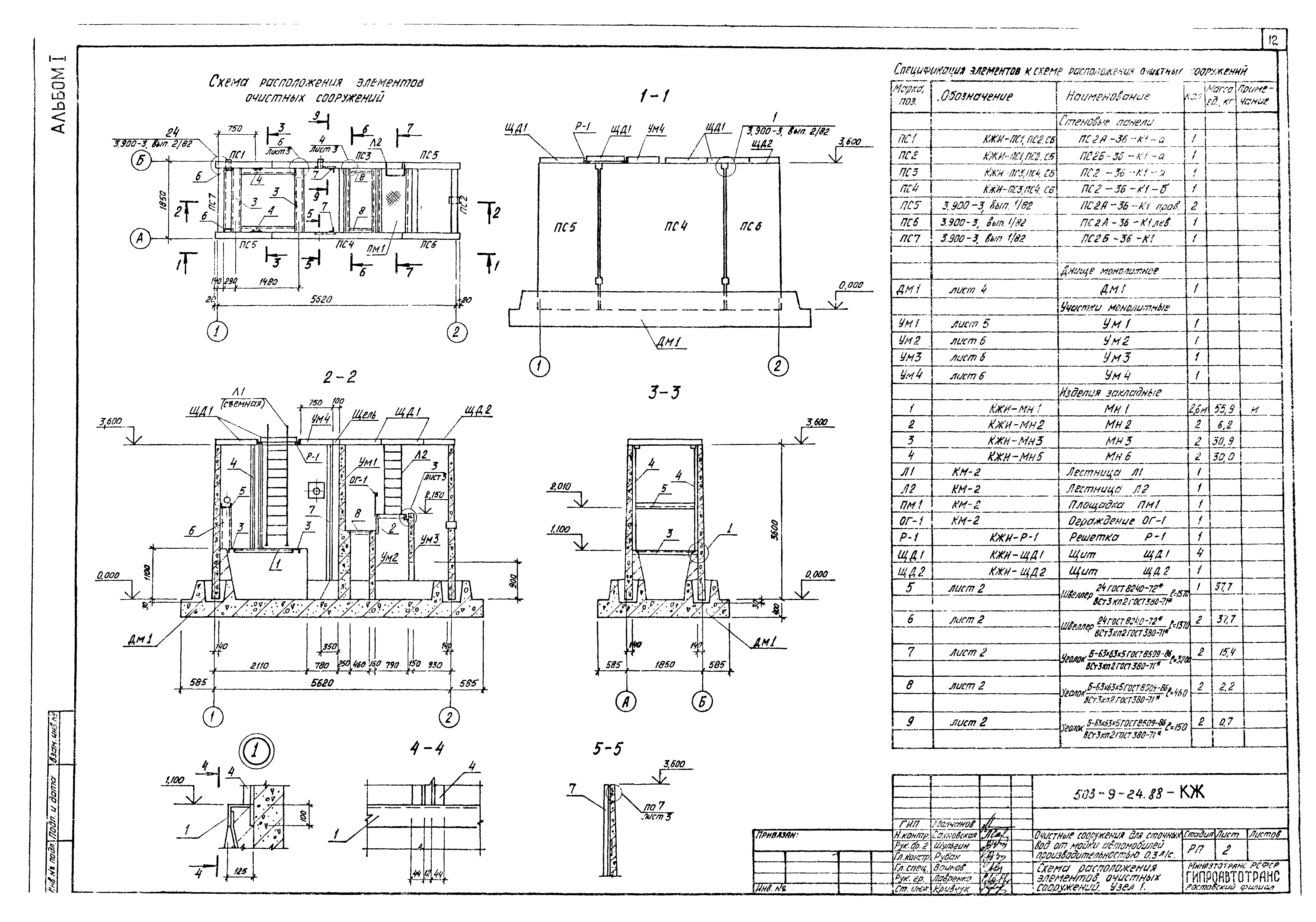 Типовой проект 503-9-24.88