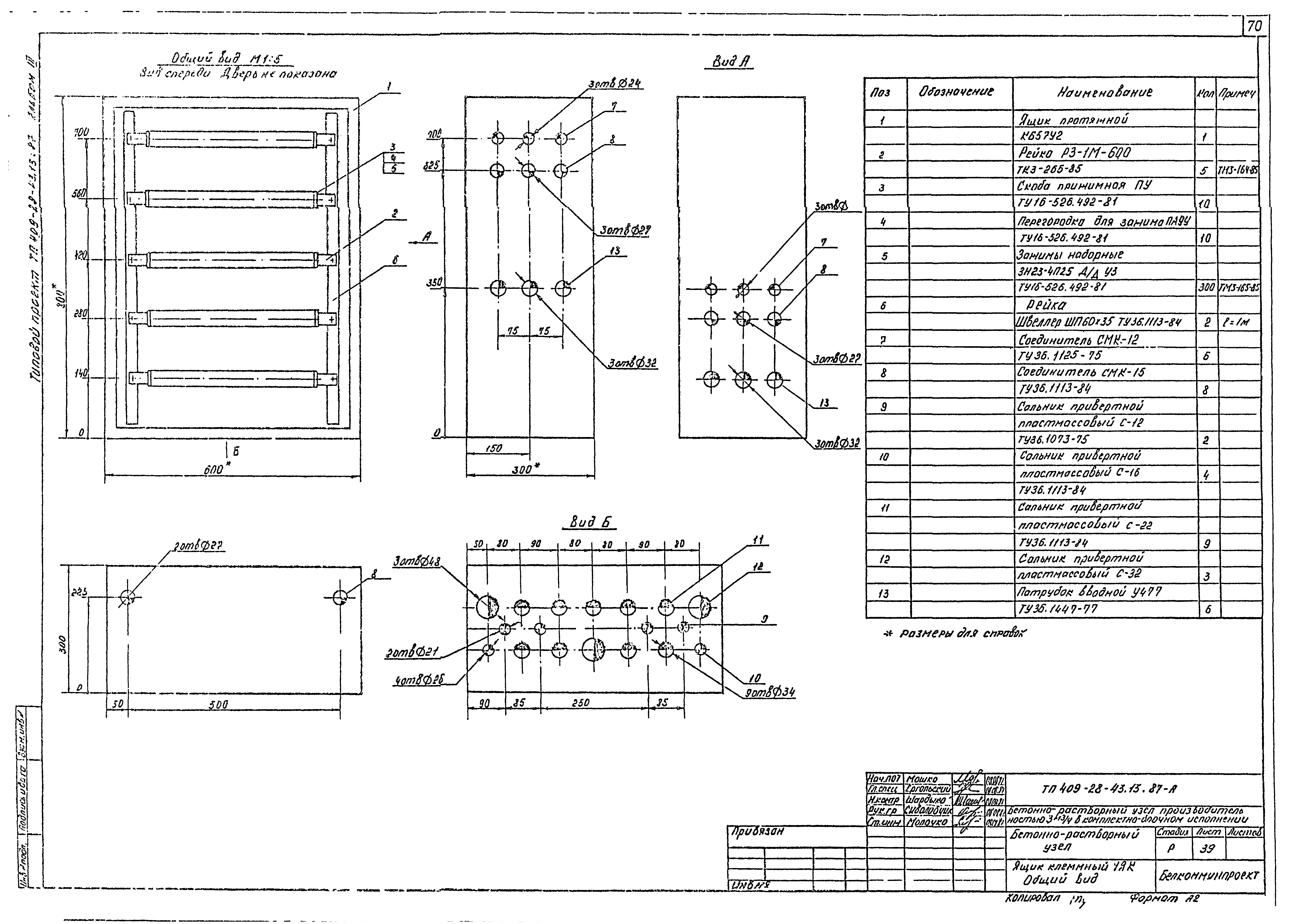 Типовой проект 409-28-43.13.87