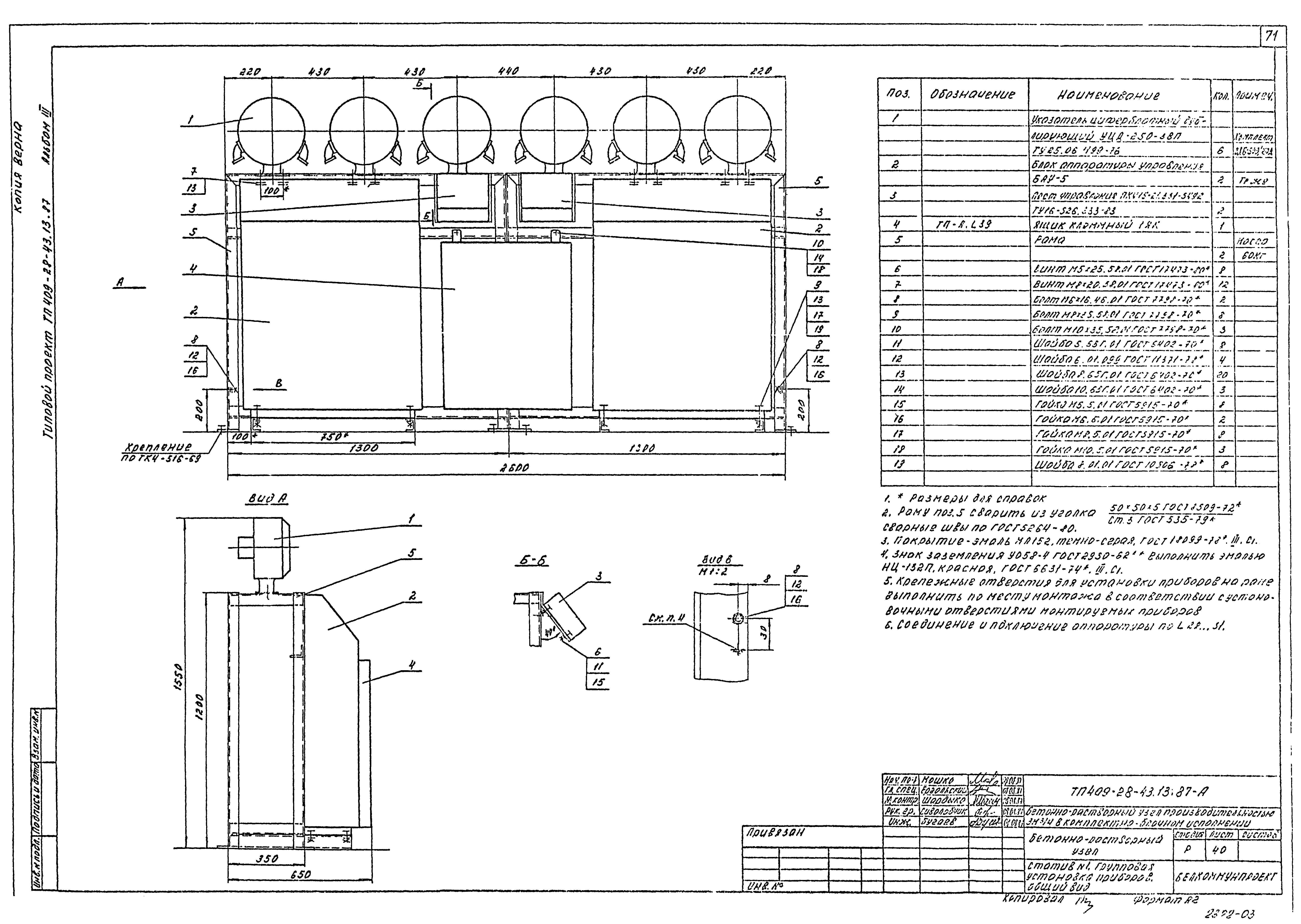Типовой проект 409-28-43.13.87