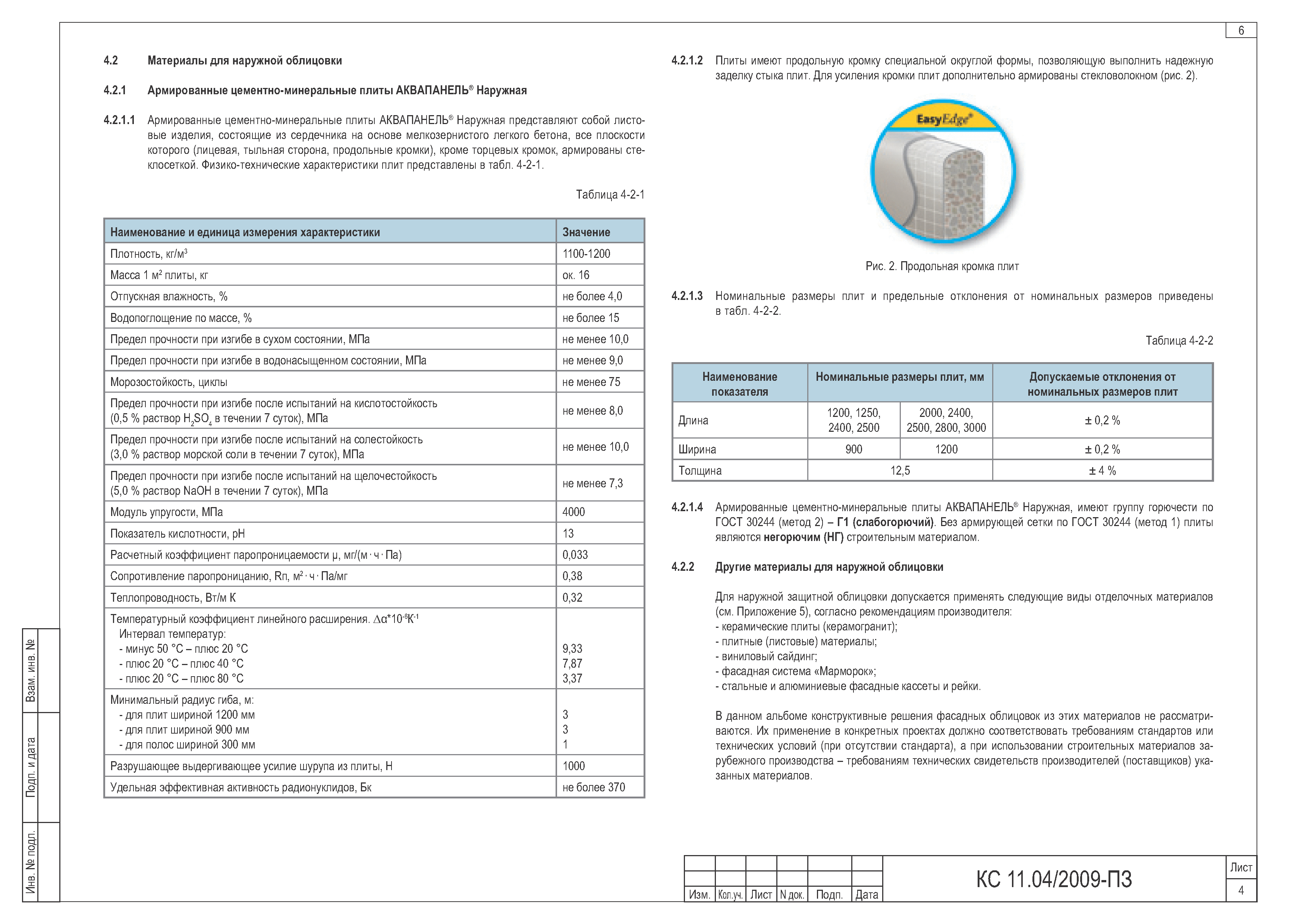 Шифр КС 11.04/2009