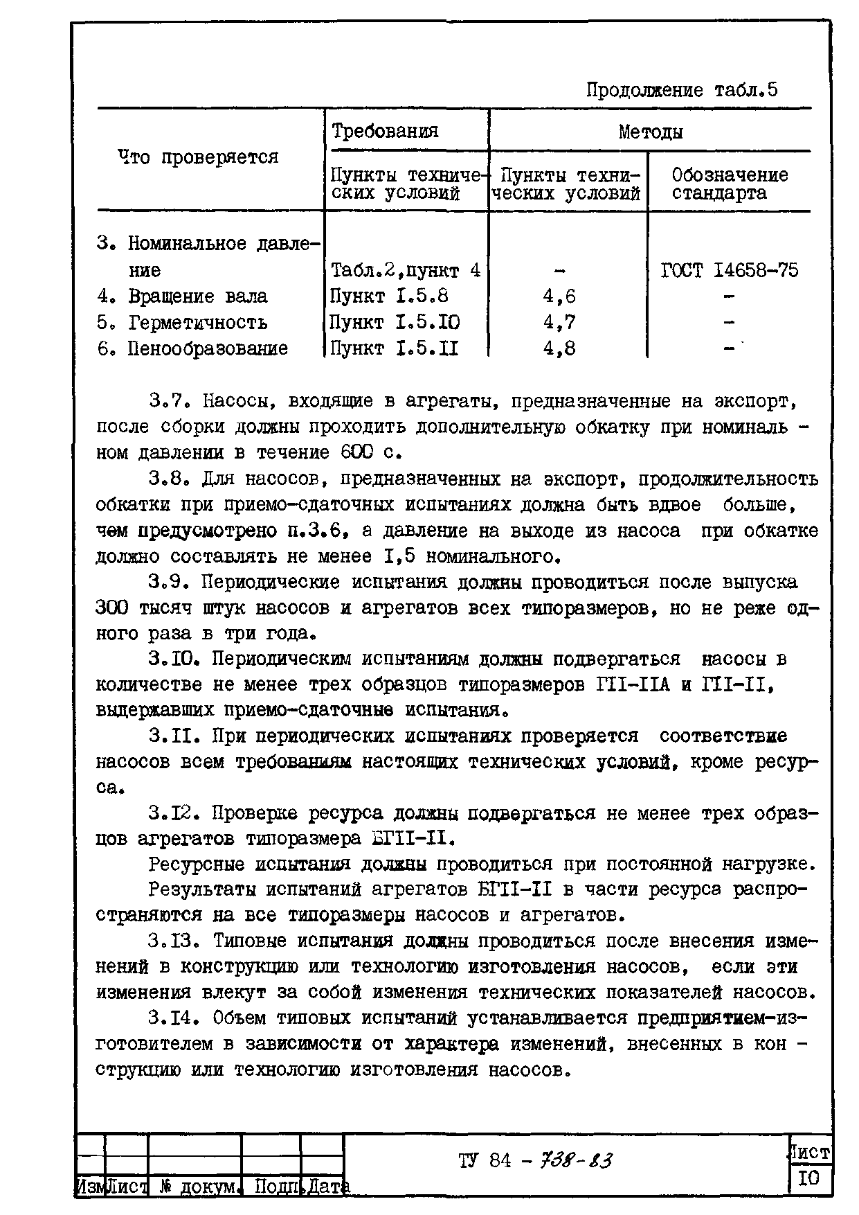 ТУ 84-738-83