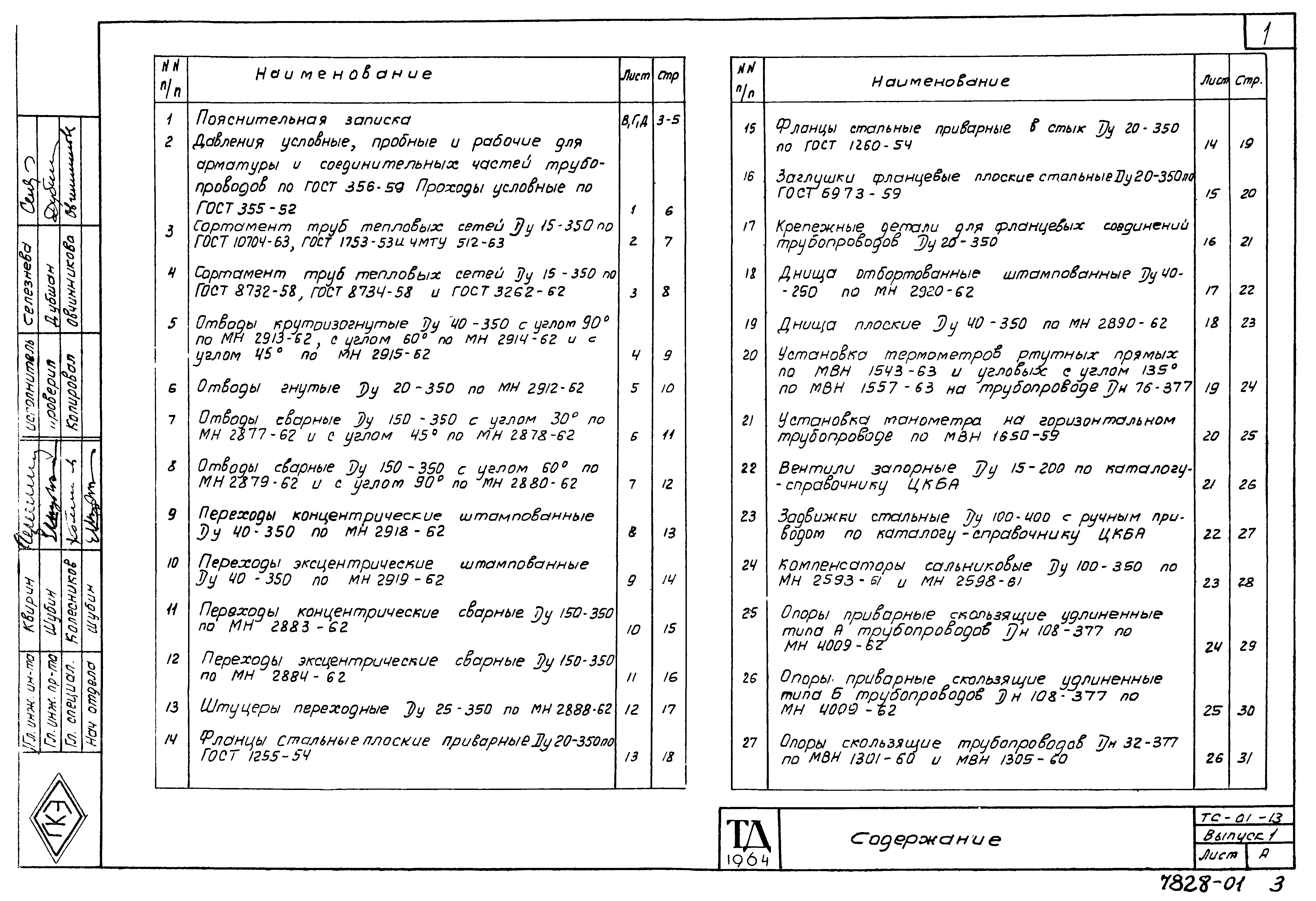 Серия ТС-01-13