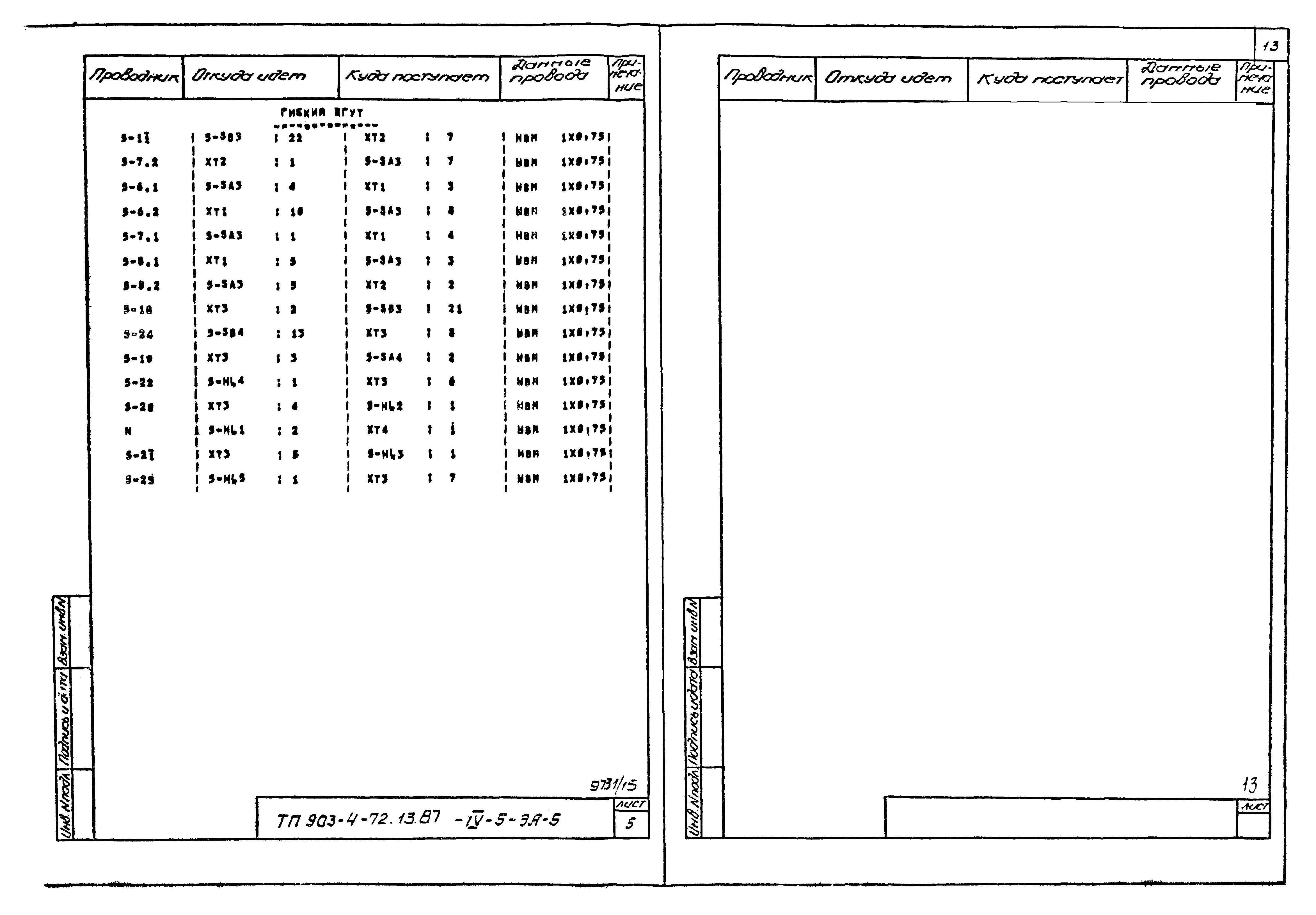 Типовой проект 903-4-72.13.87
