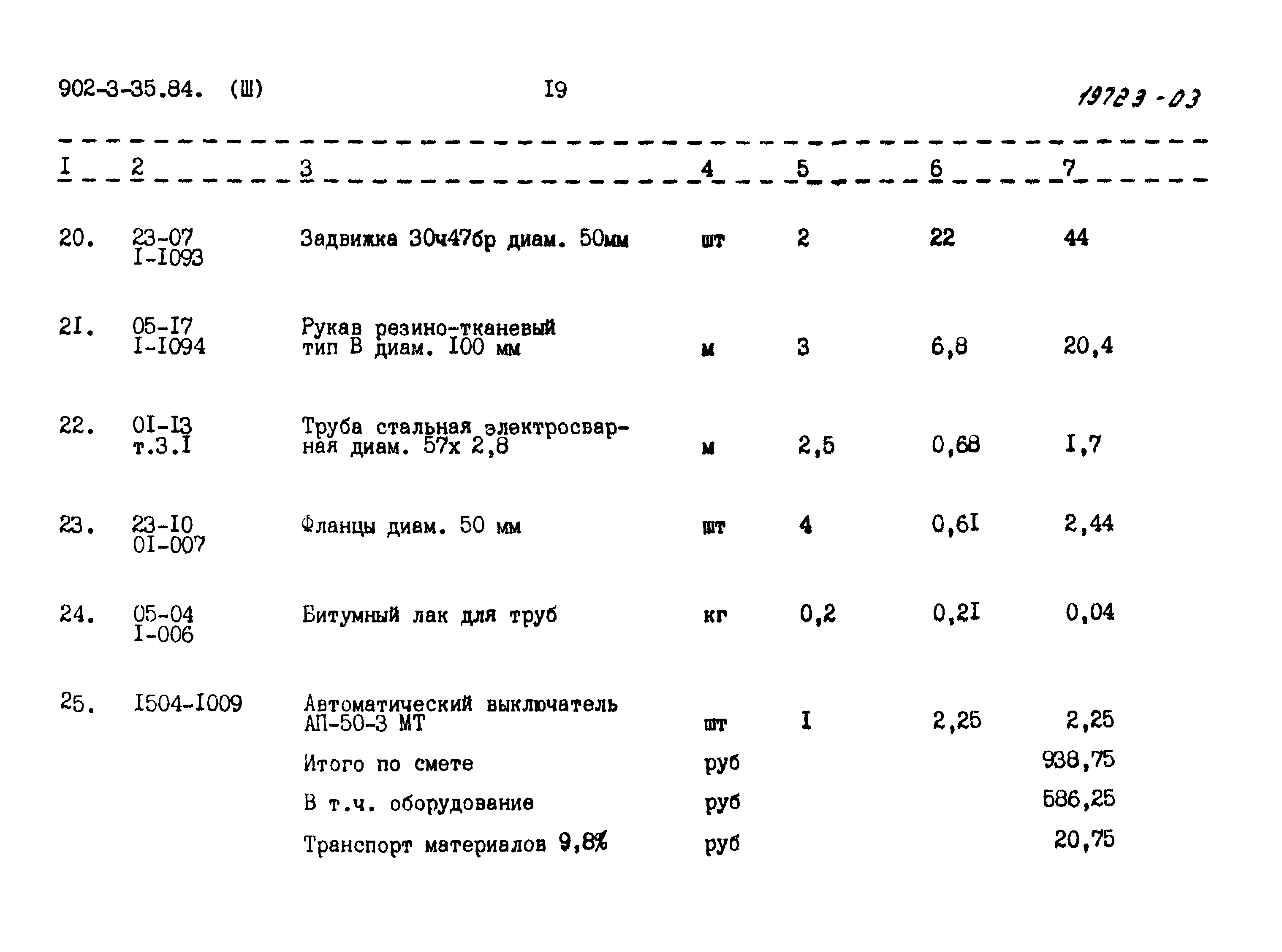 Типовой проект 902-3-35.84