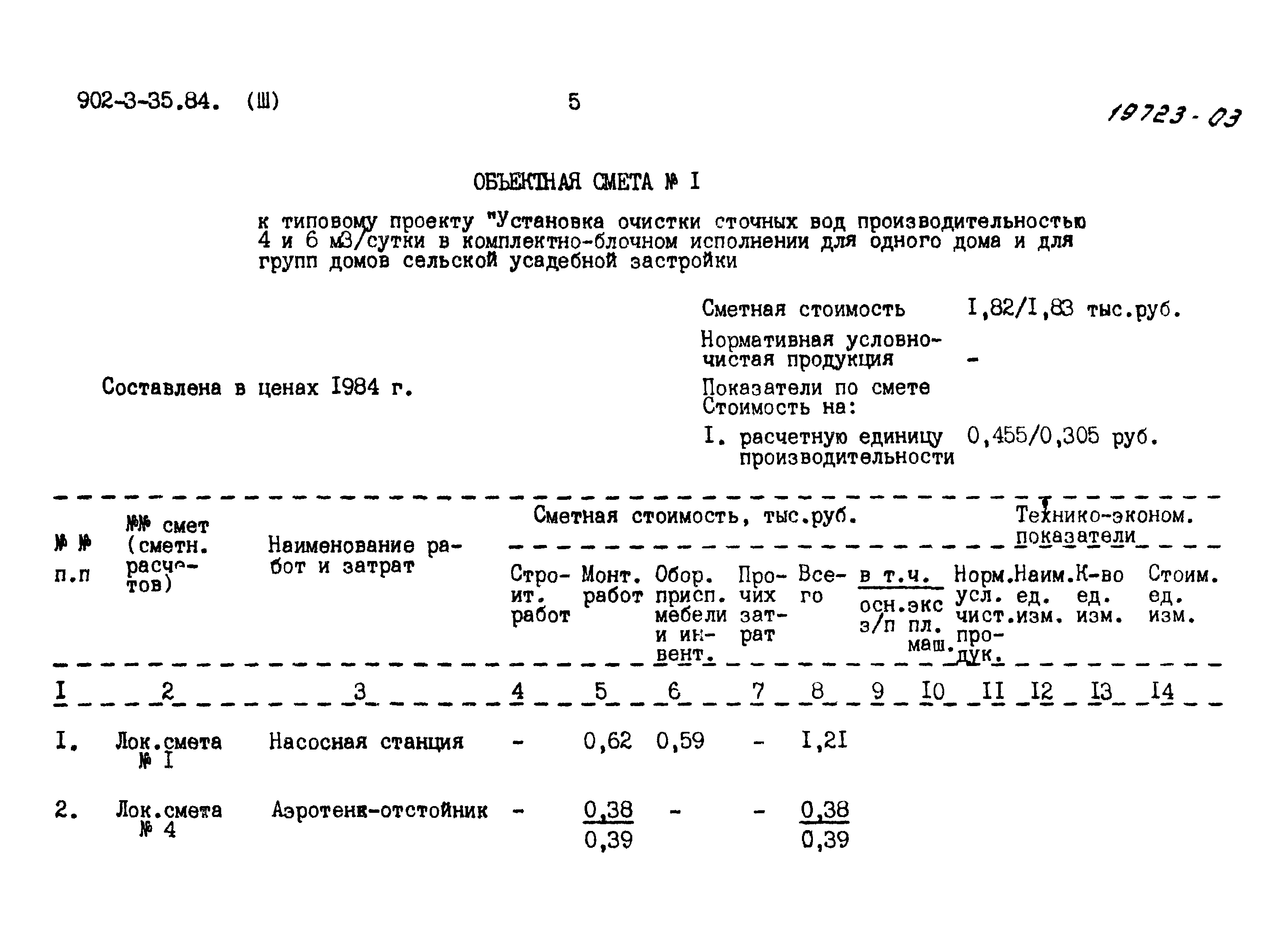 Типовой проект 902-3-35.84