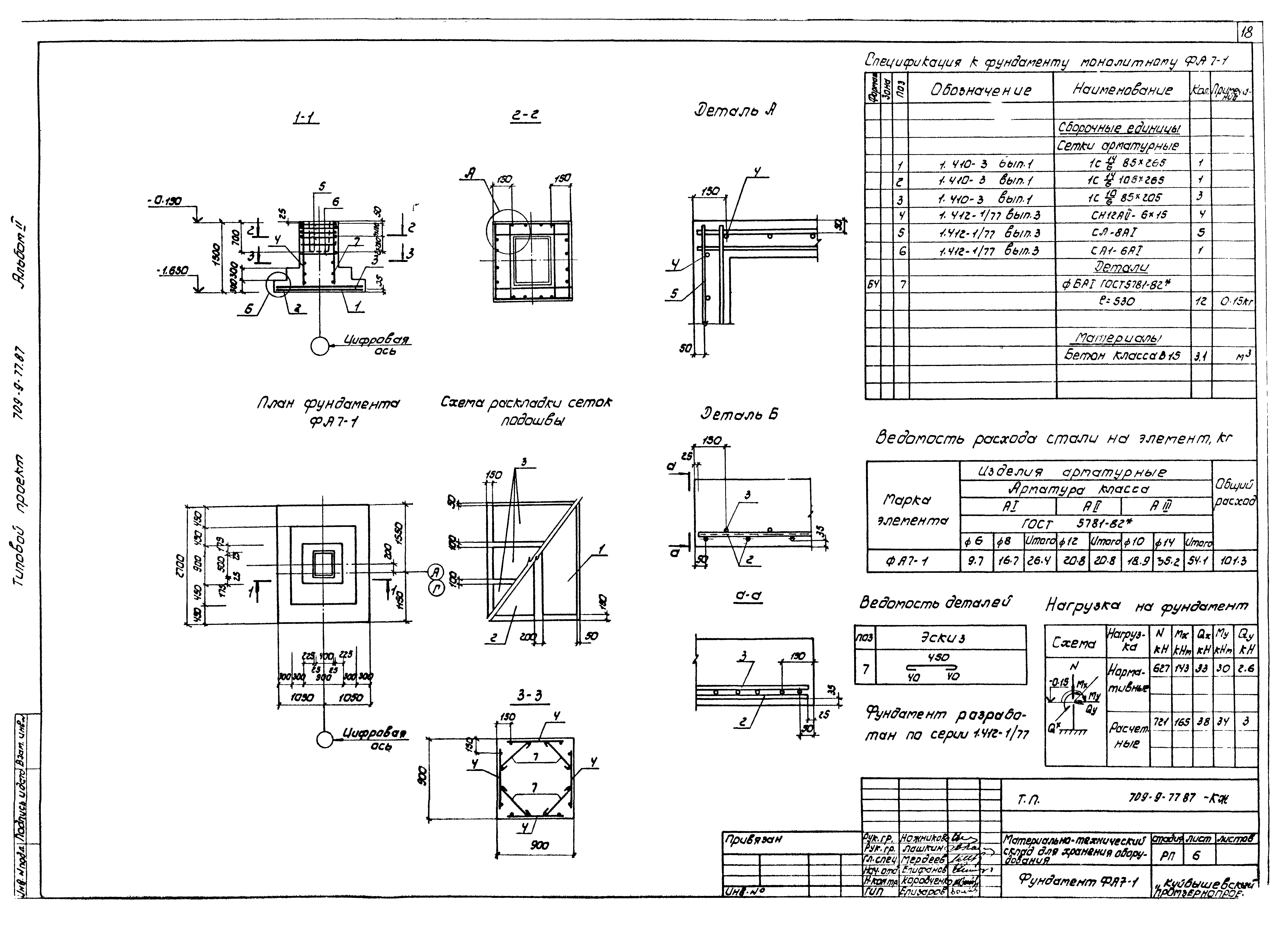 Типовой проект 709-9-77.87