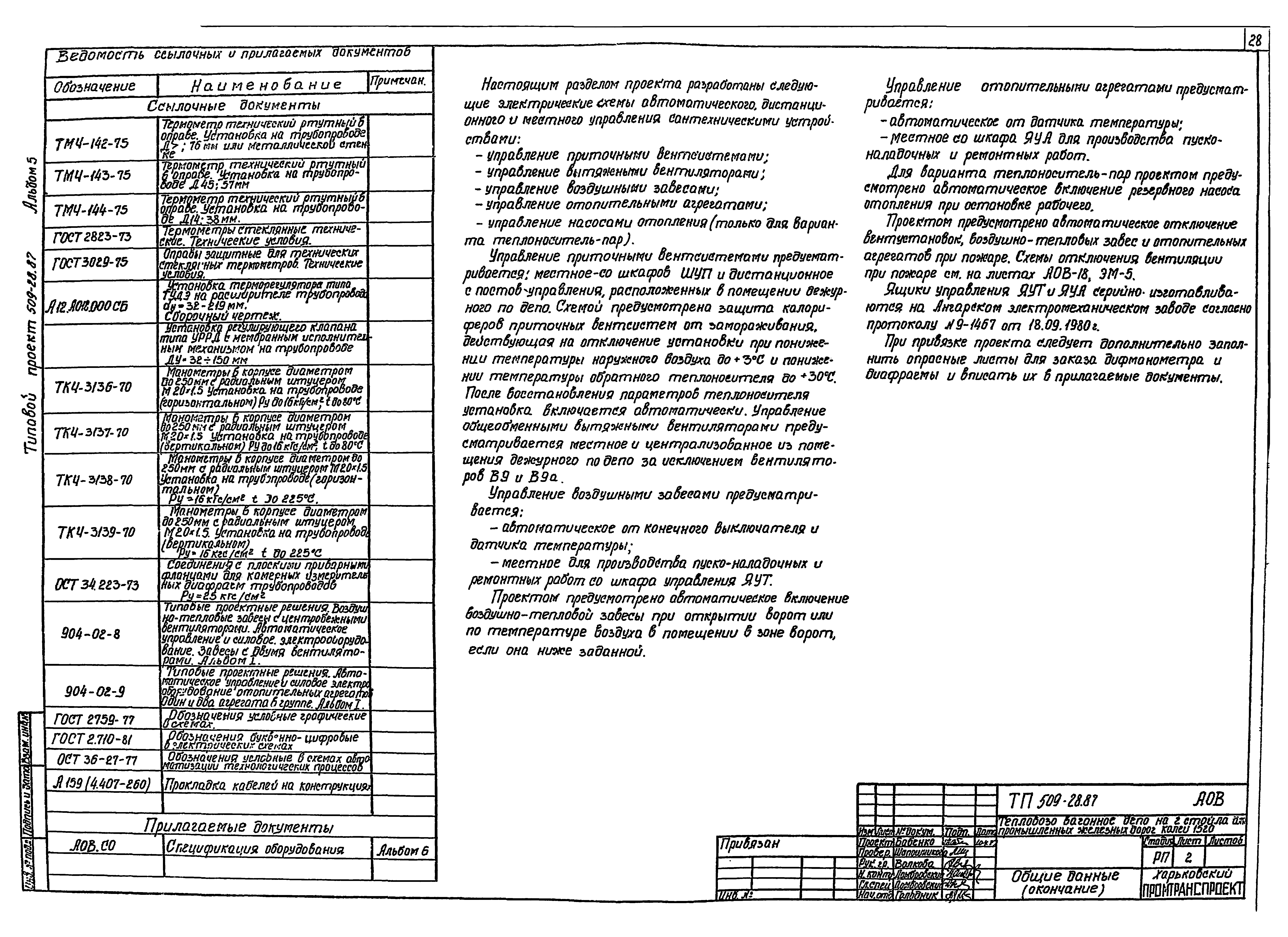 Типовой проект 509-28.87