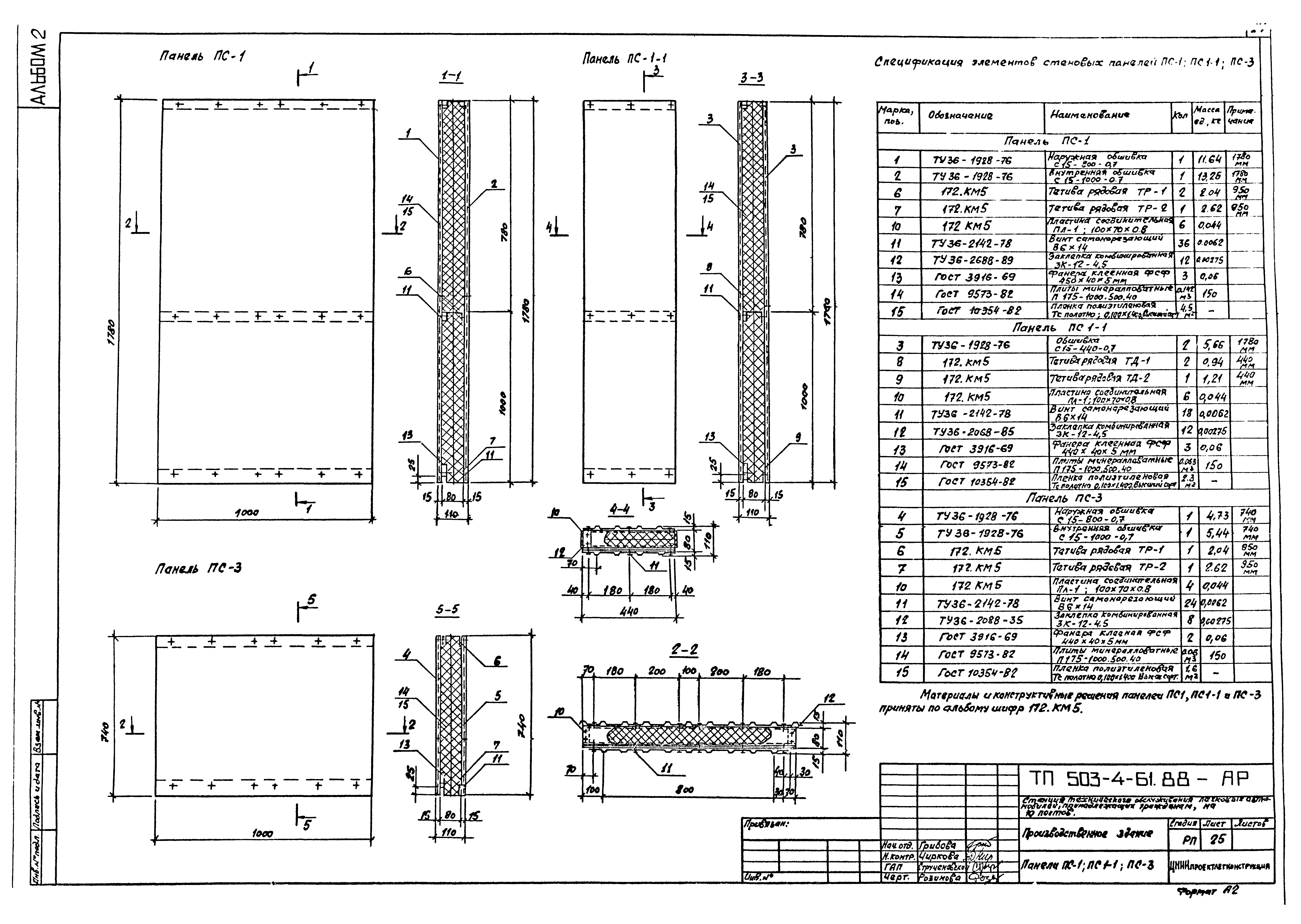 Типовой проект 503-4-61.88