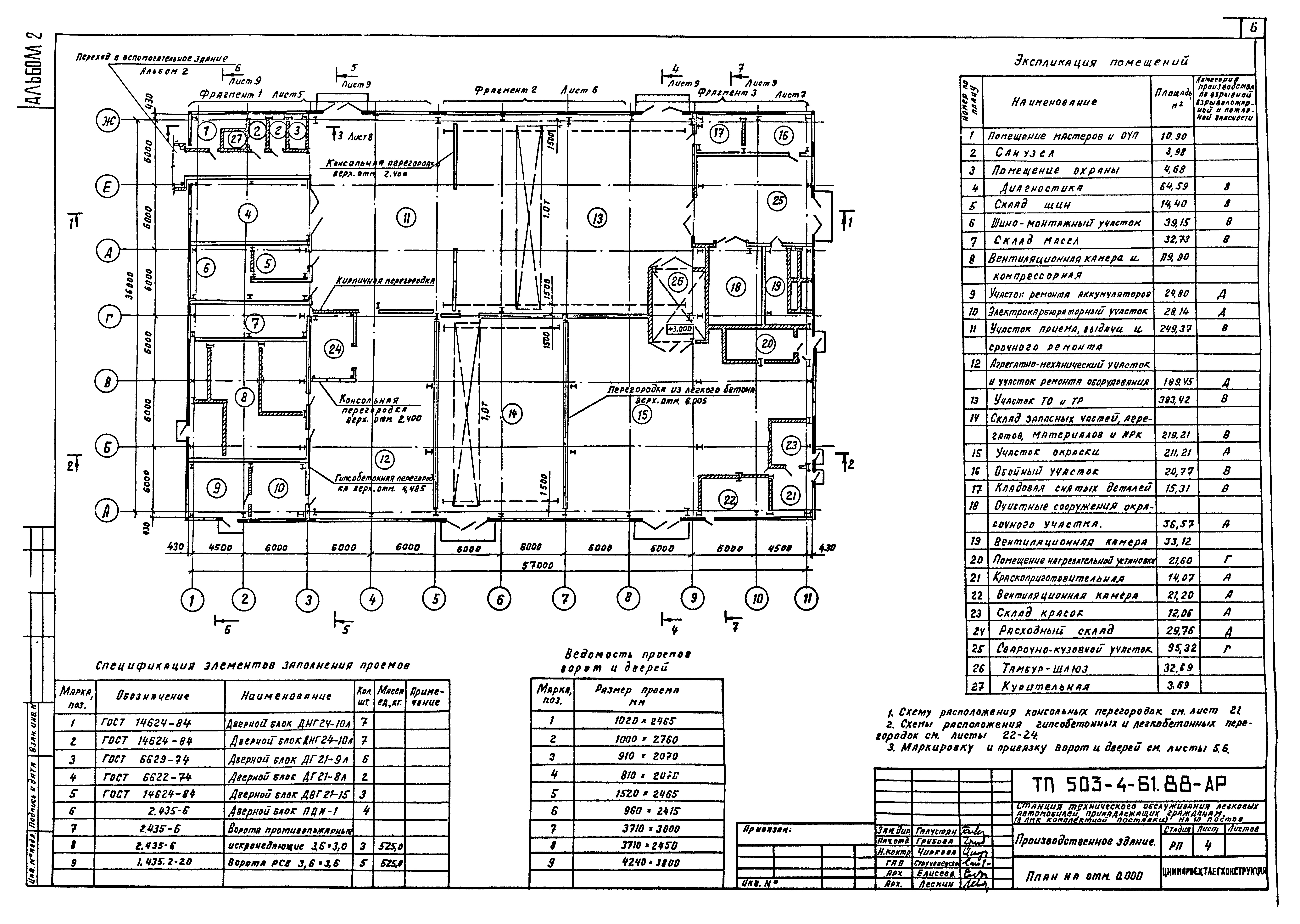 Типовой проект 503-4-61.88