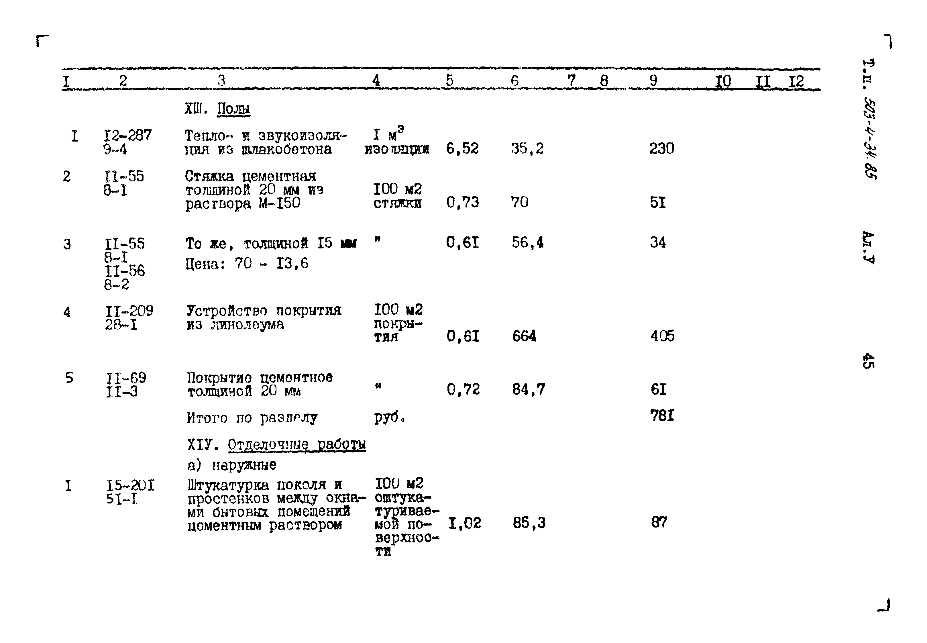 Типовой проект 503-4-34.85