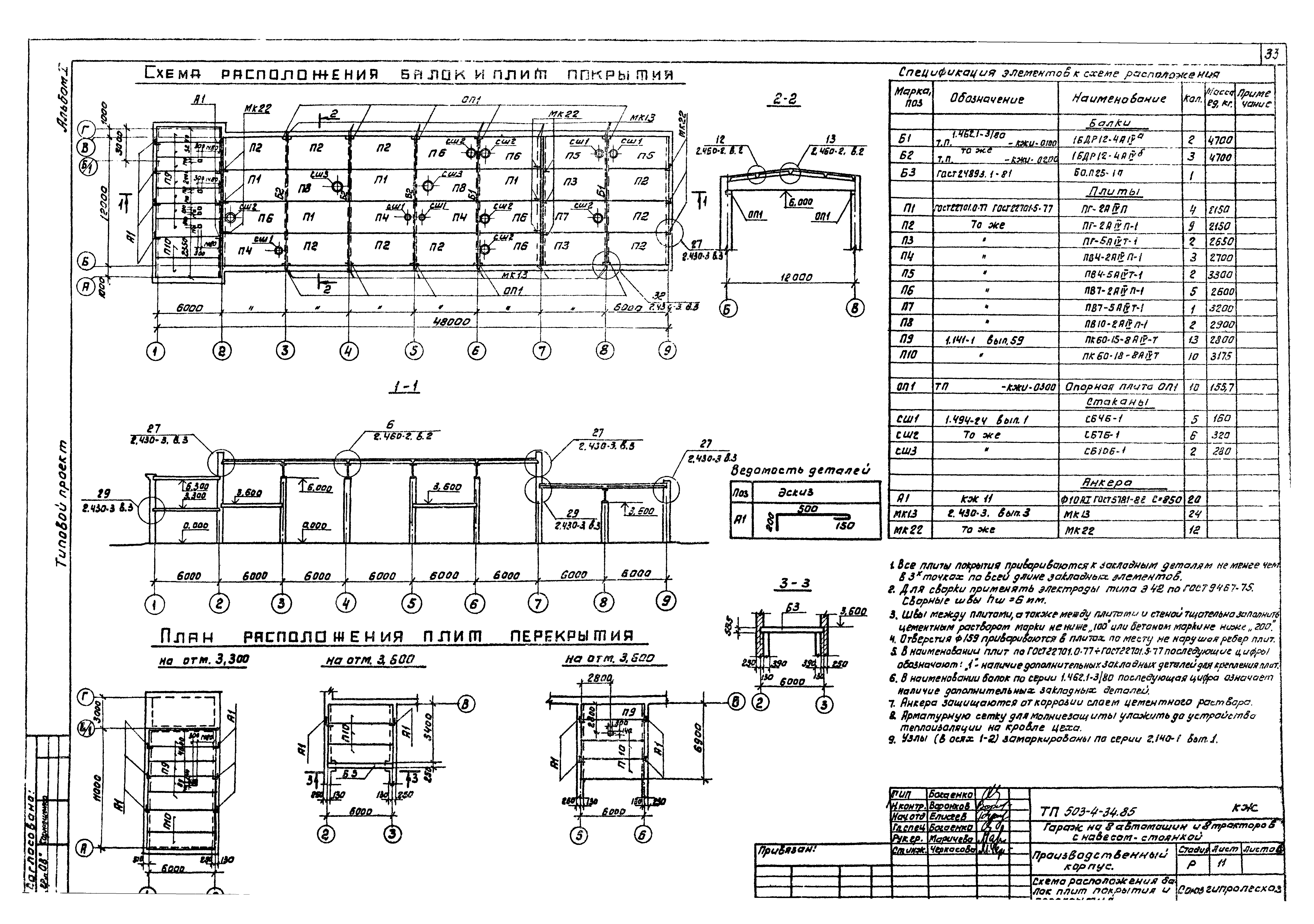 Типовой проект 503-4-34.85