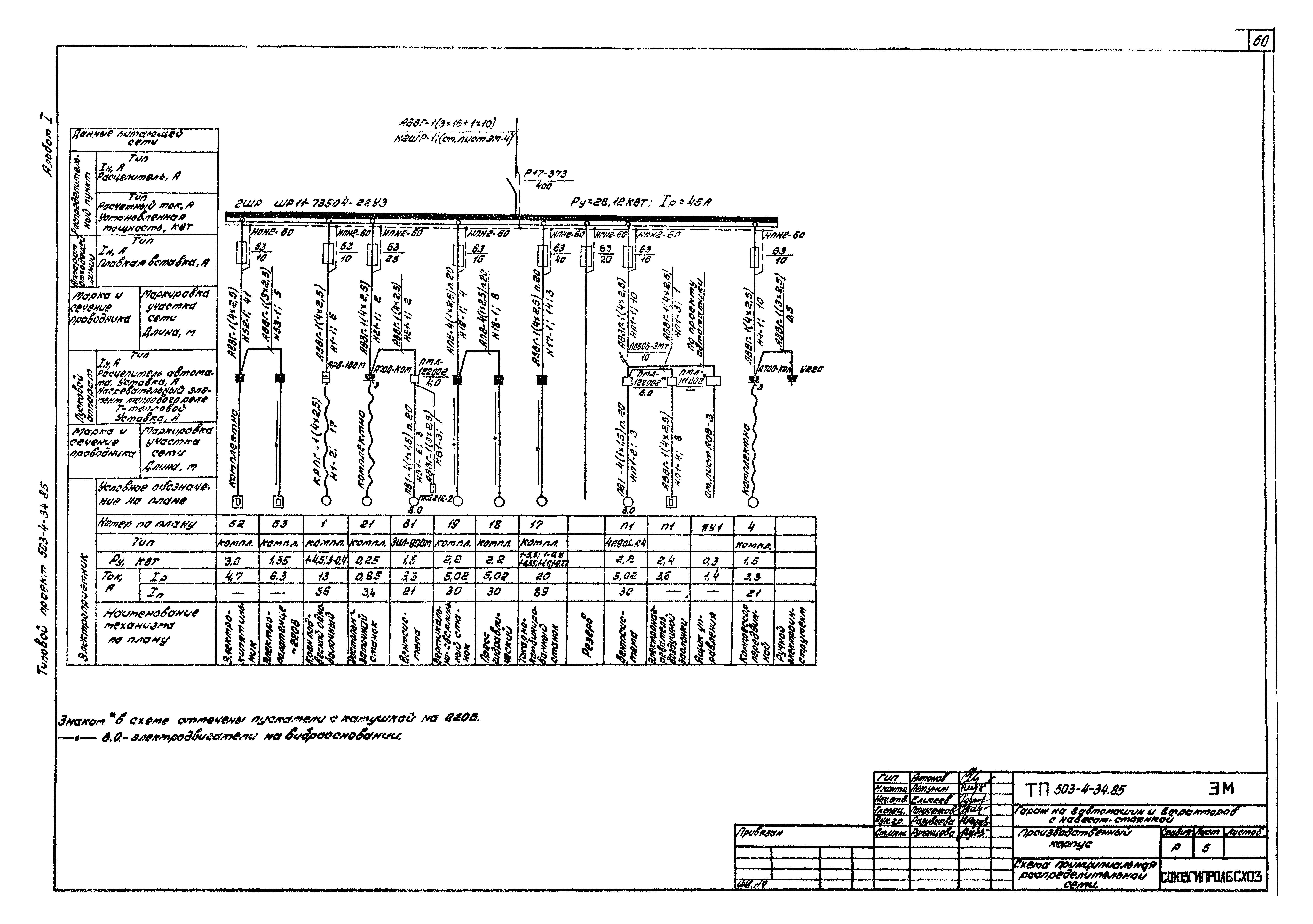 Типовой проект 503-4-34.85