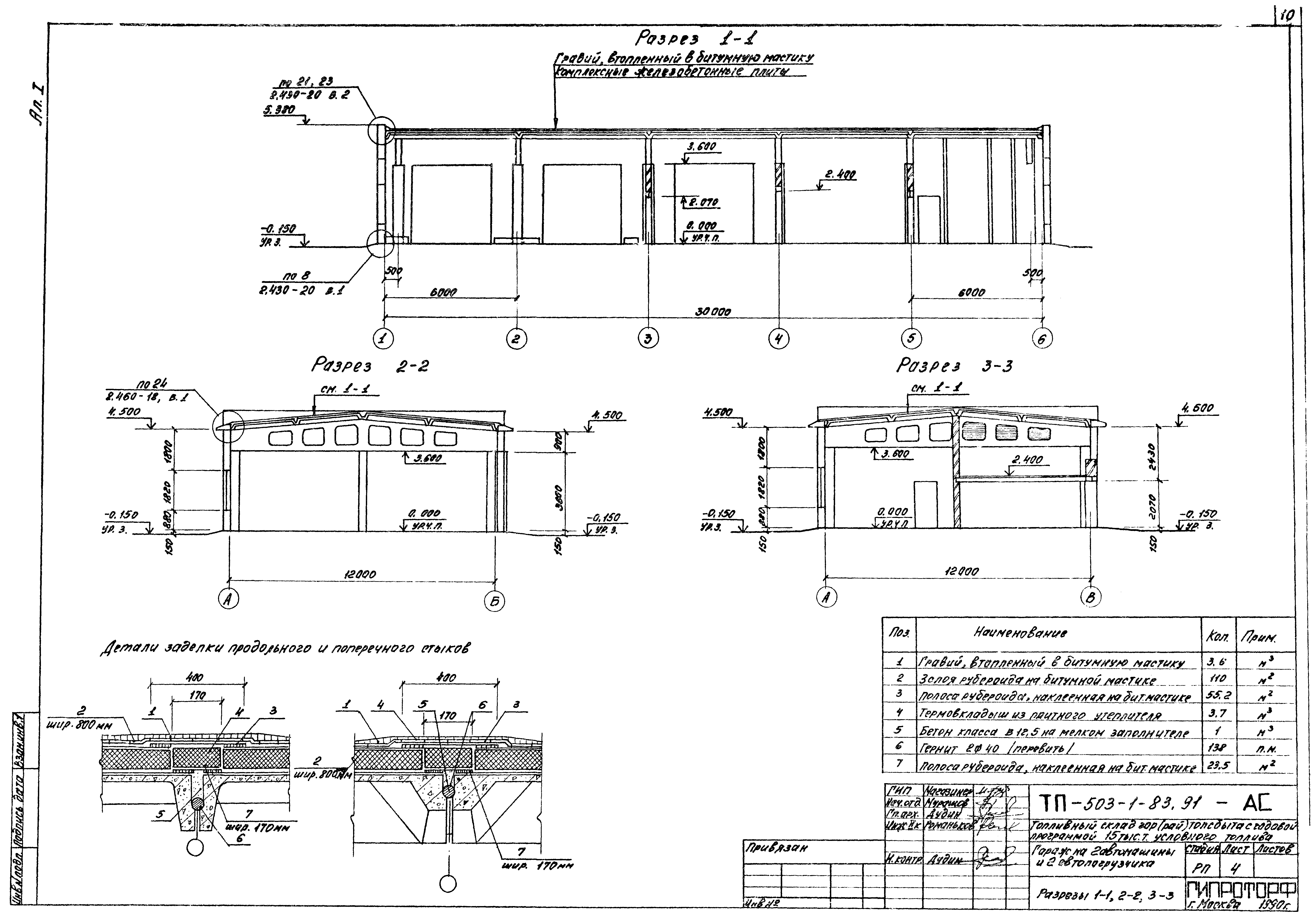 Типовой проект 503-1-83.91