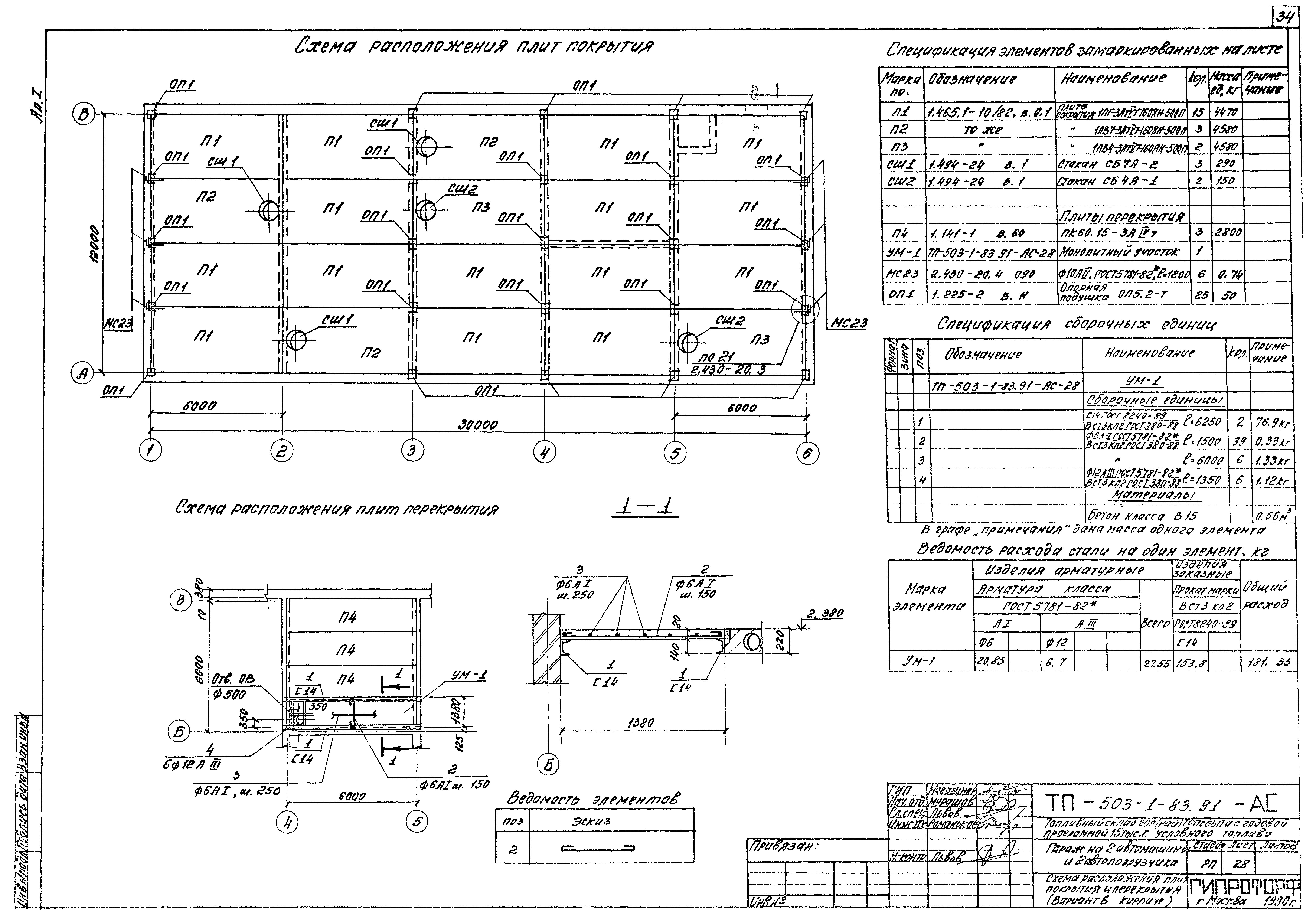 Типовой проект 503-1-83.91