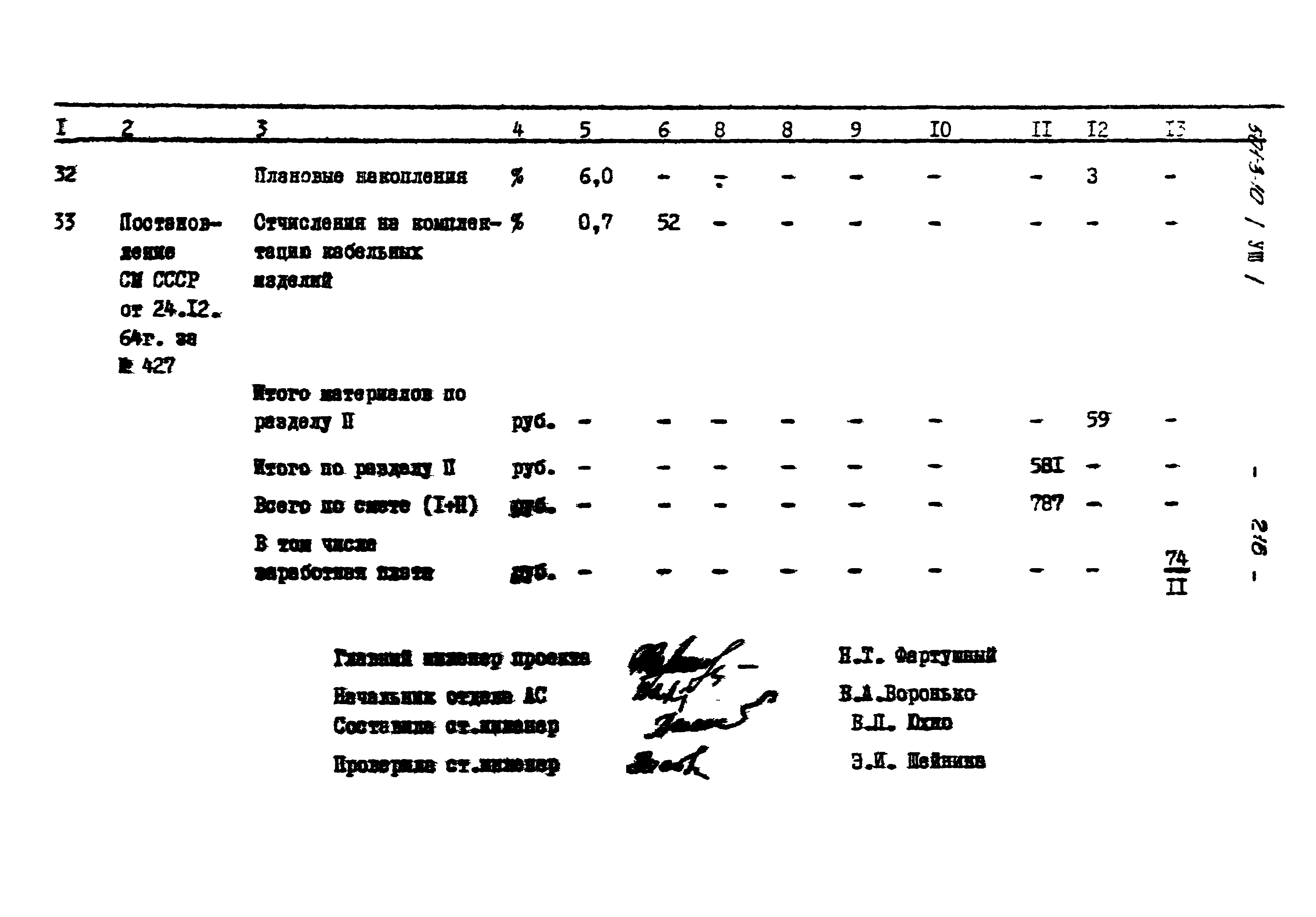 Типовой проект 501-3-10
