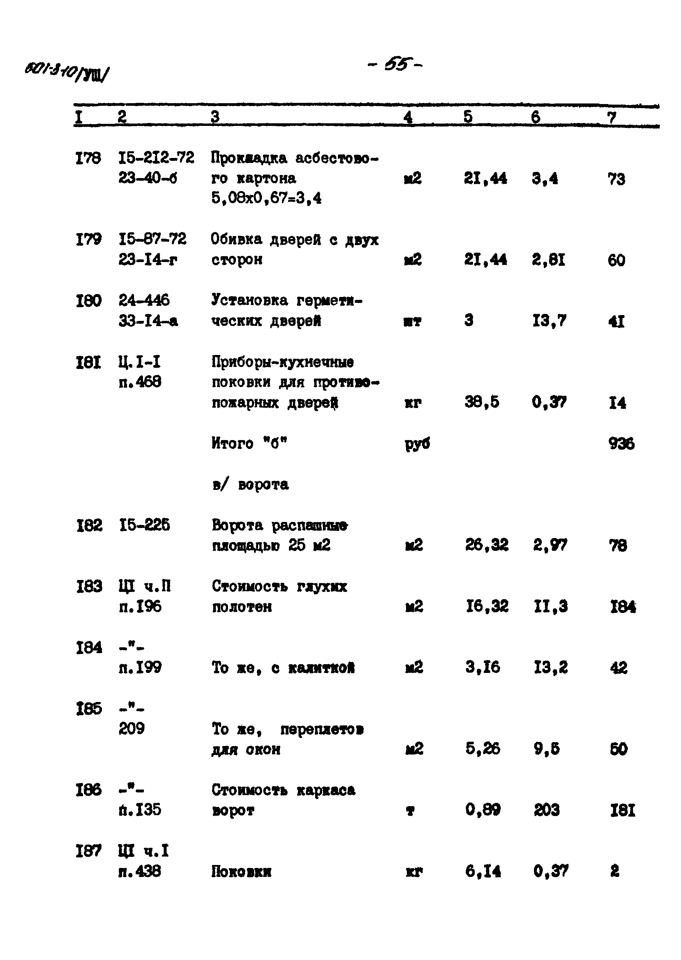 Типовой проект 501-3-10