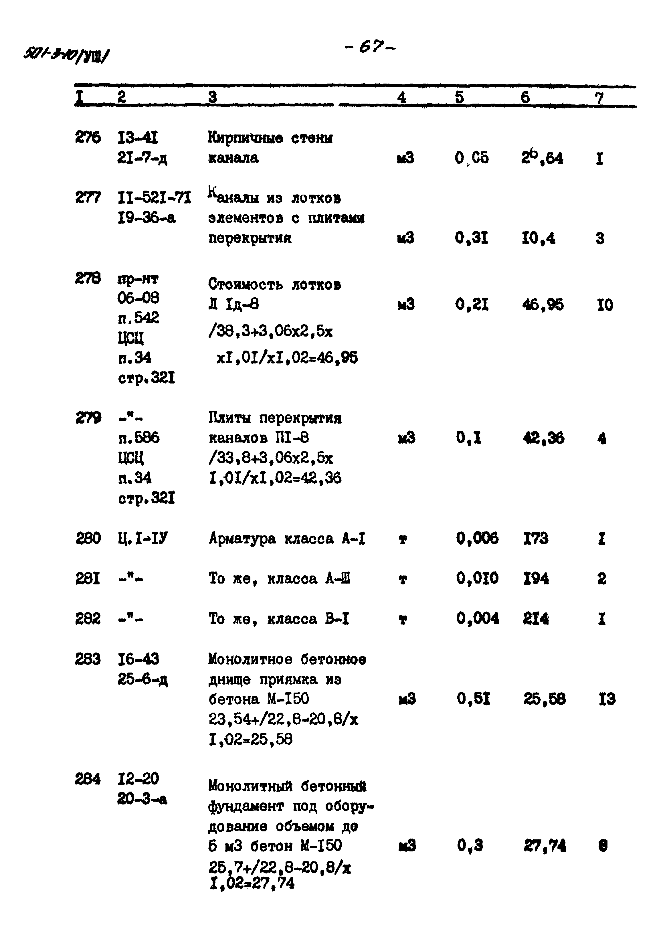 Типовой проект 501-3-10