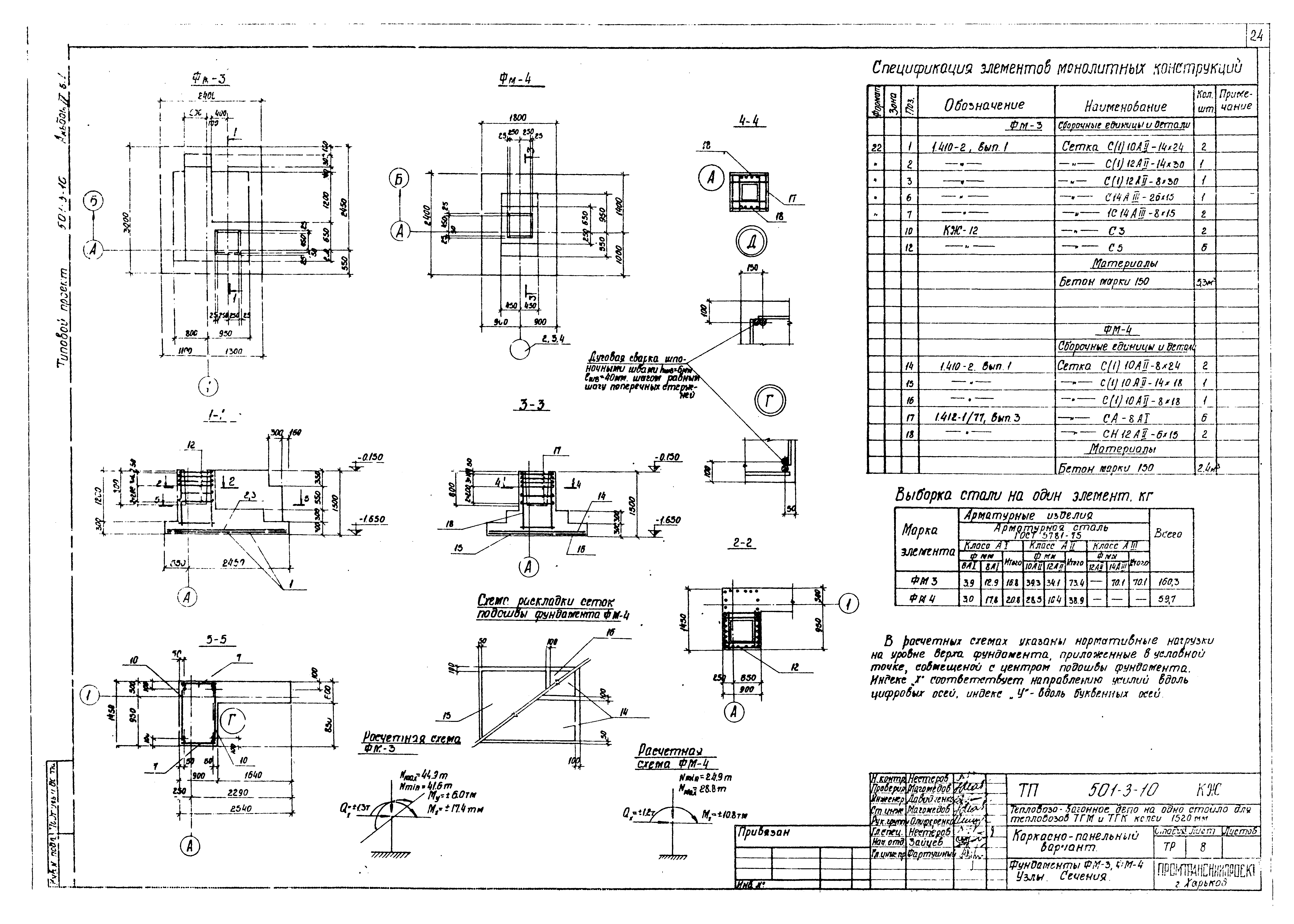 Типовой проект 501-3-10