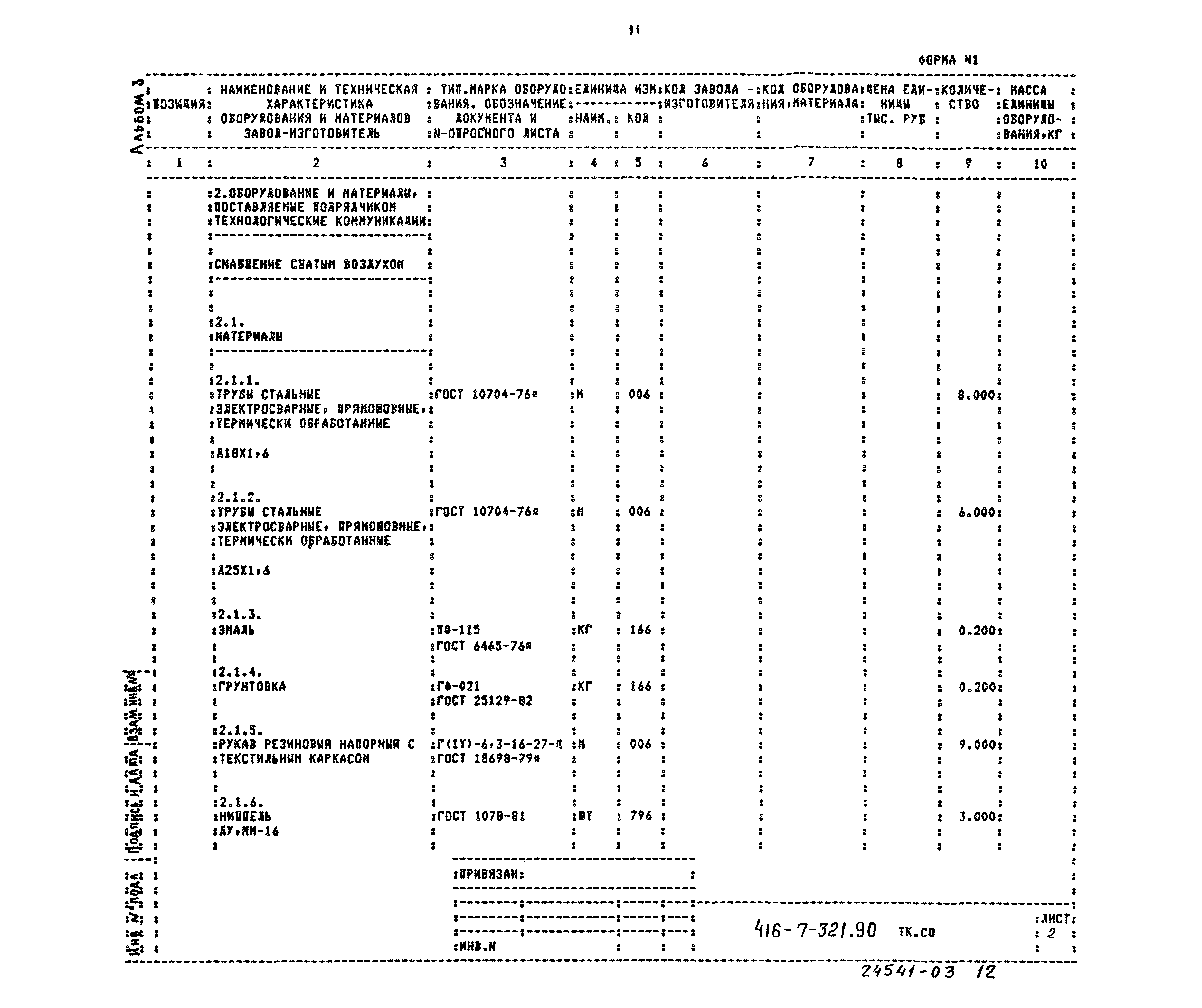 Типовой проект 416-7-321.90