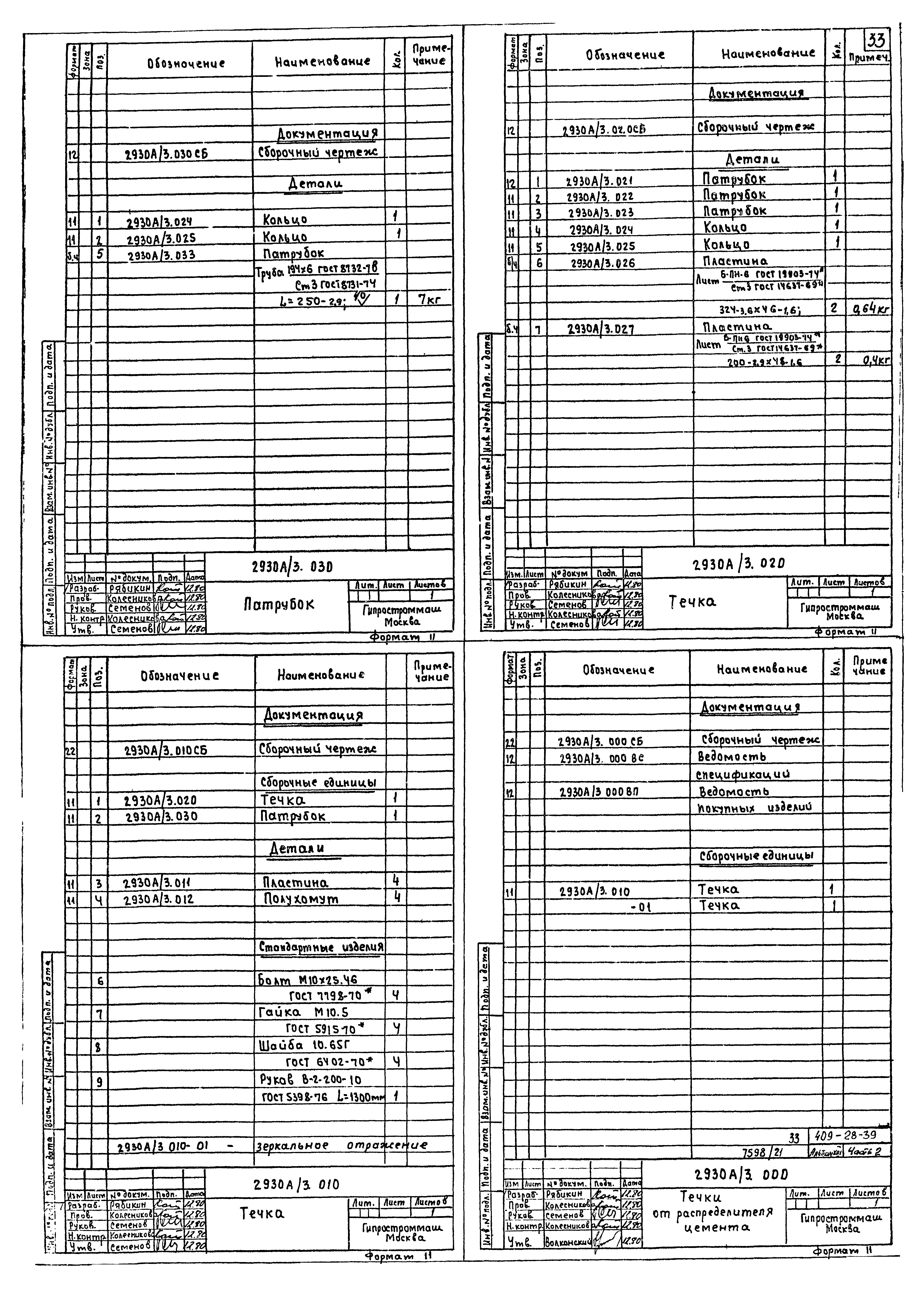 Типовой проект 409-28-39