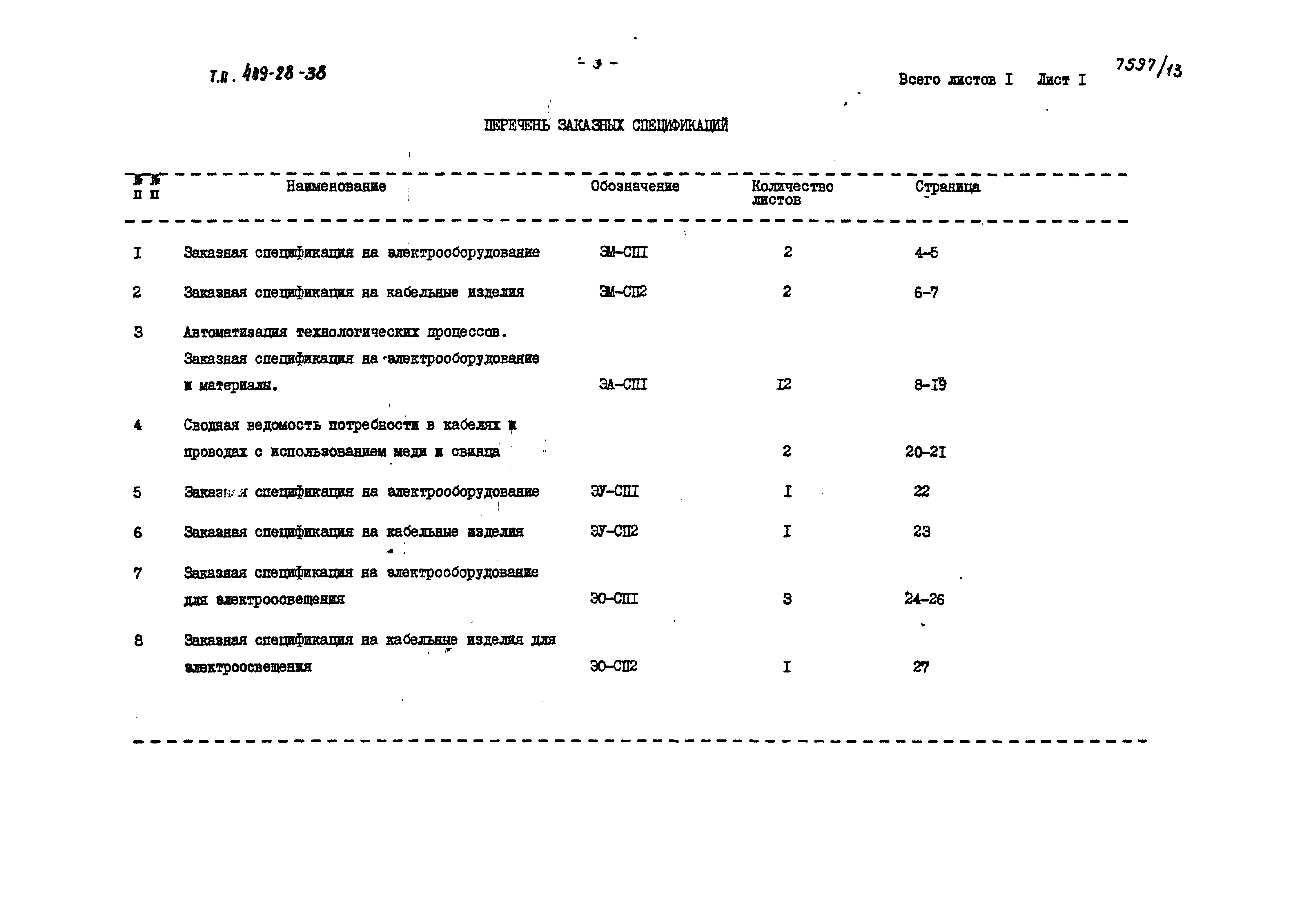 Типовой проект 409-28-38