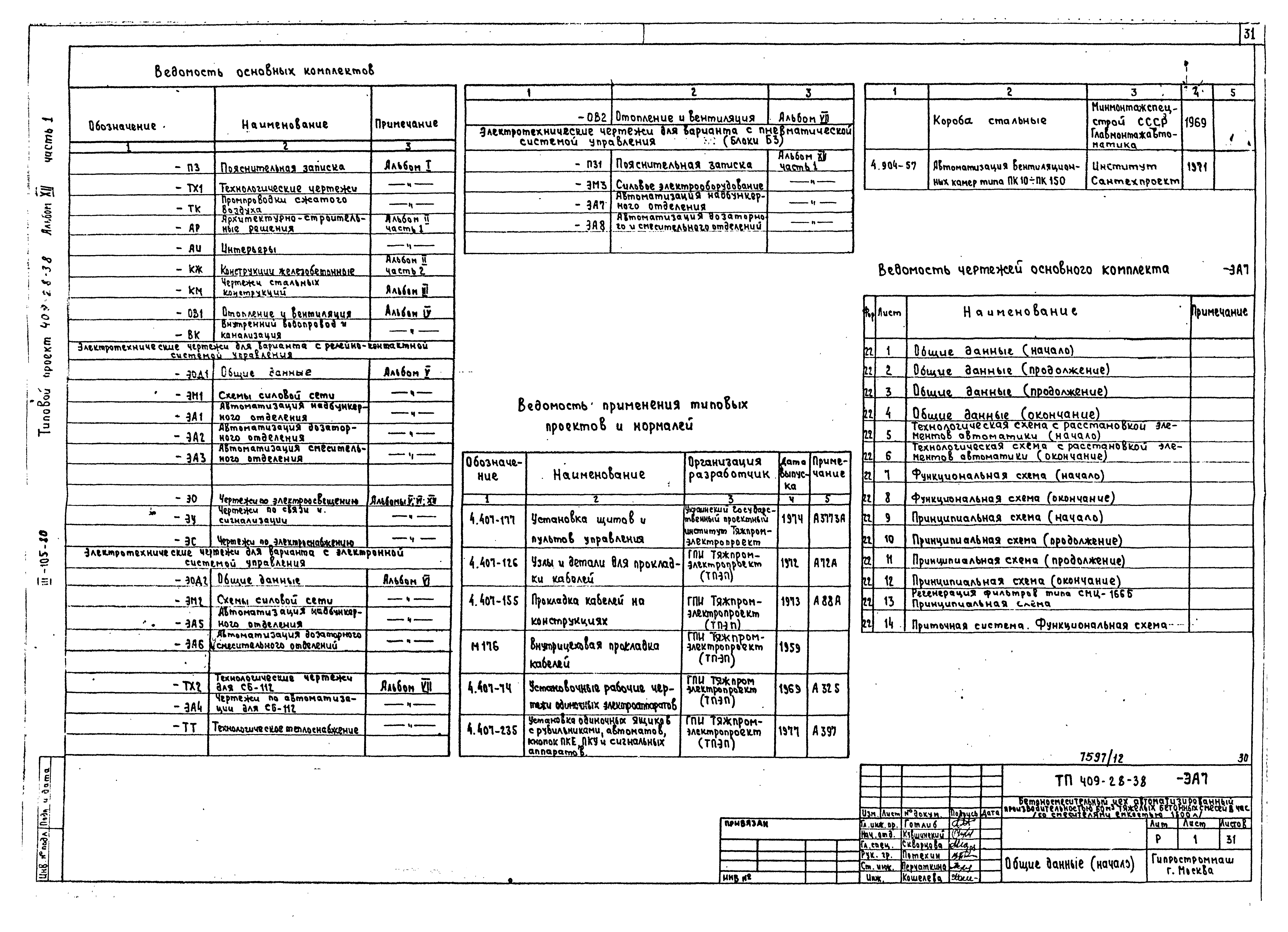 Типовой проект 409-28-38