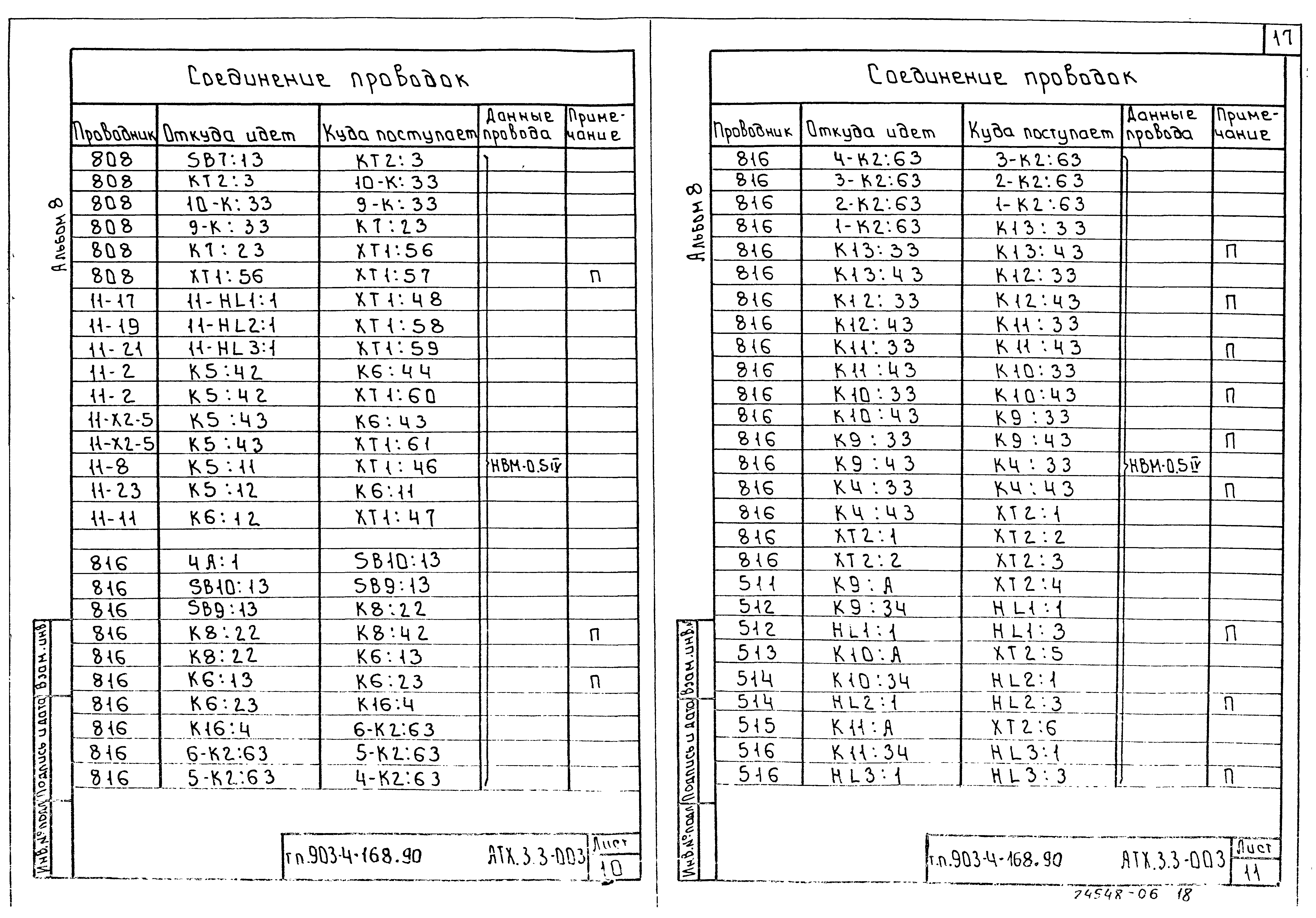 Типовой проект 903-4-168.90