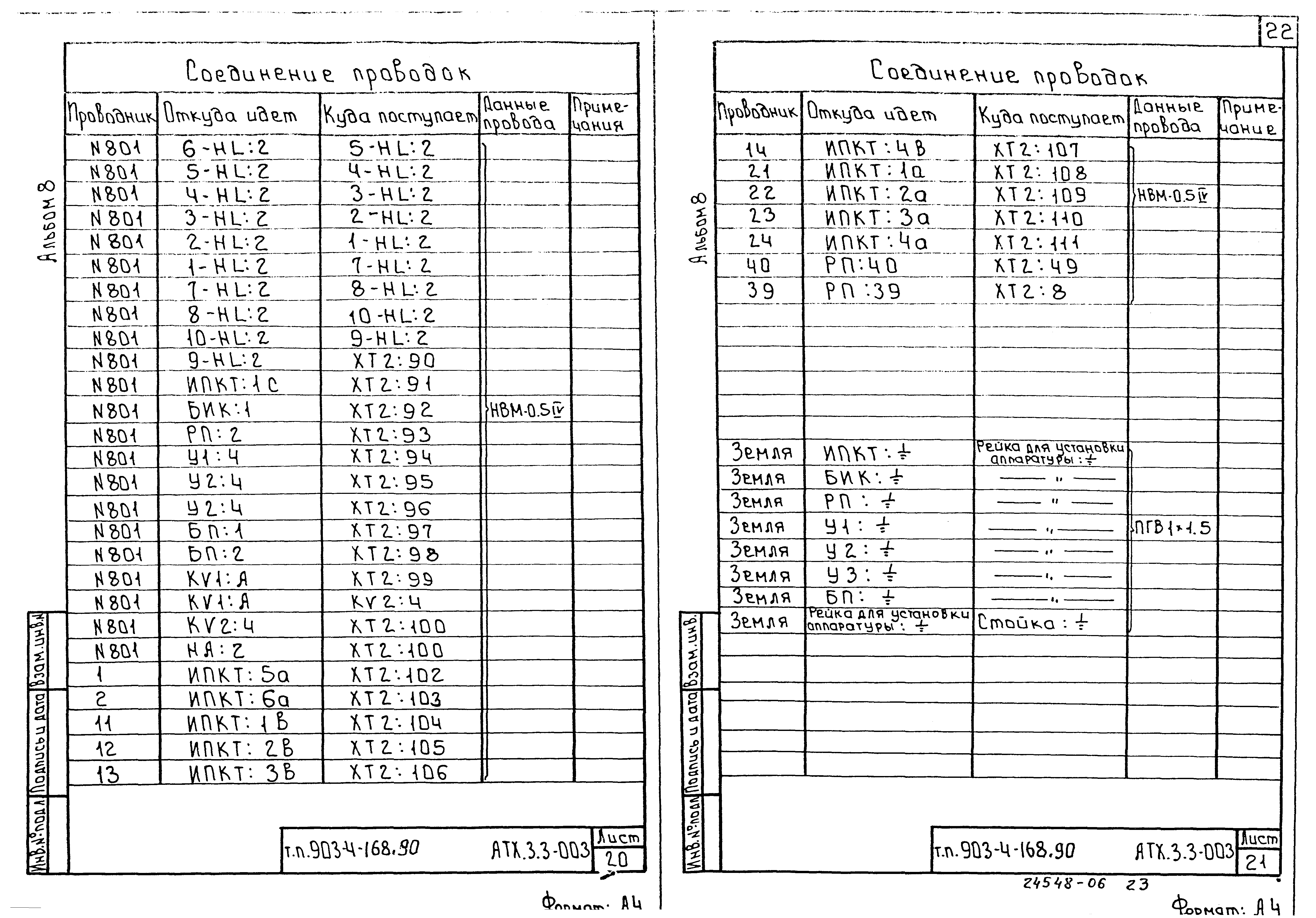 Типовой проект 903-4-168.90